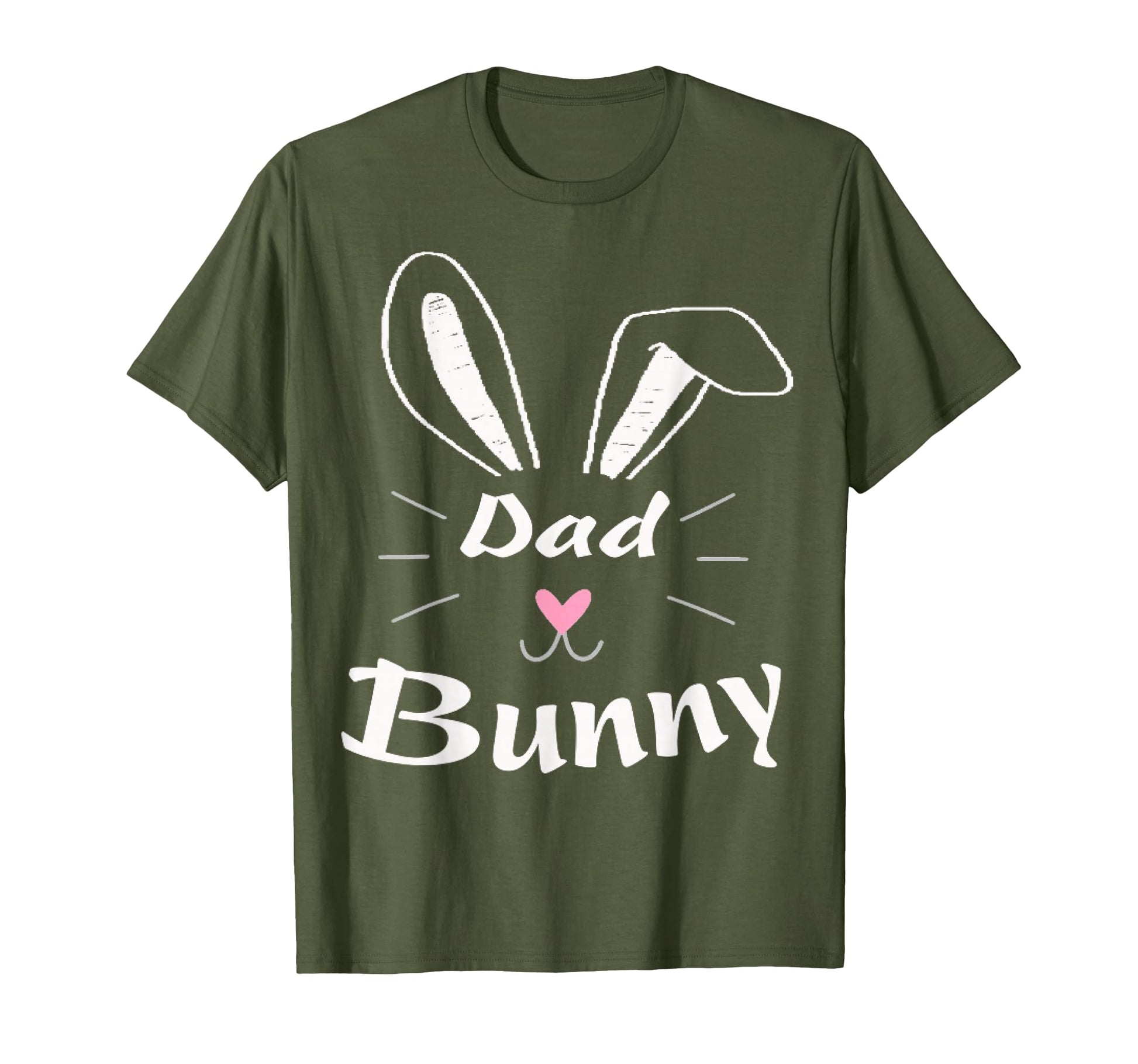Easter Day Dad Bunny Ear Rabbit Dad T-Shirt - Custom Art Print for Adults - T-Shirt, Sweatshirt, Hoodie