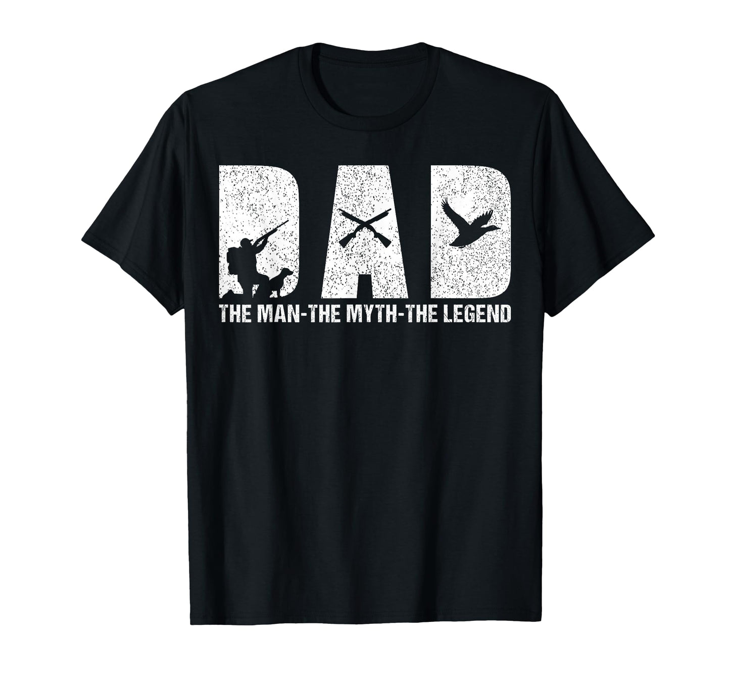 Dad Hunting Myth Legend Daddy Fathers T-Shirt - Aesthetic Graphic Unisex - T-Shirt, Sweatshirt, Hoodie