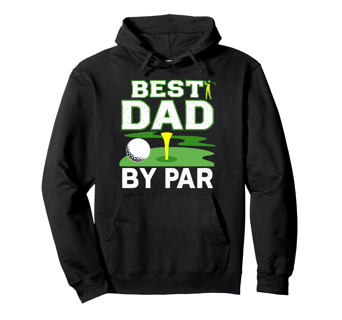 Funny Best Dad Par Golf Hoodie - Casual Everyday Wear for Adults - T-Shirt, Sweatshirt, Hoodie