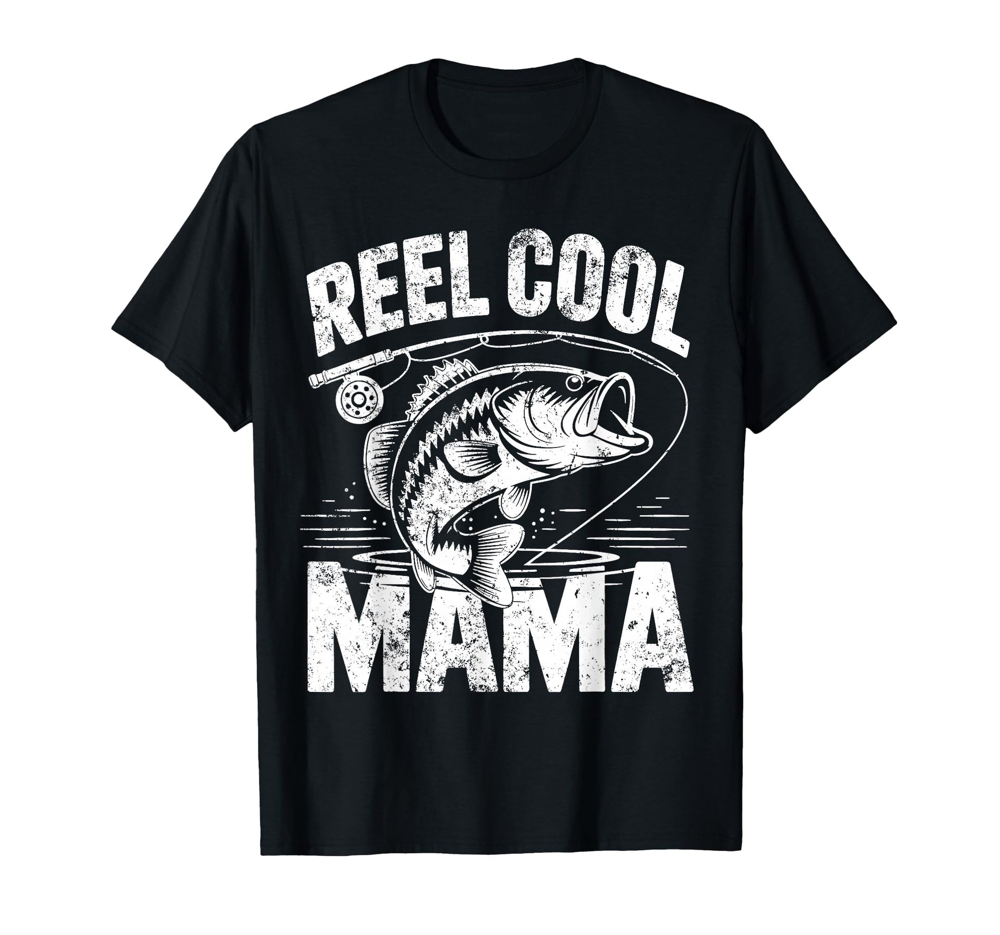 Reel Mama Fishing Mom Gifts Mothers T-Shirt - Fun Novelty Design Men Women - T-Shirt, Sweatshirt, Hoodie
