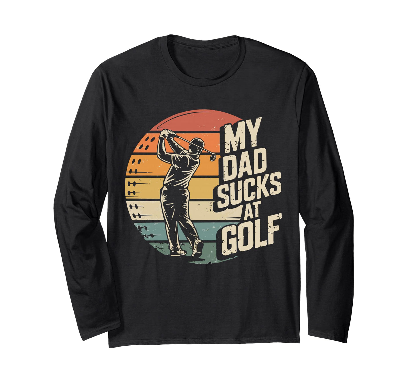 Golf Dad Funny Papa Golfer Sweatshirt - Aesthetic Graphic Men Women - T-Shirt, Sweatshirt, Hoodie