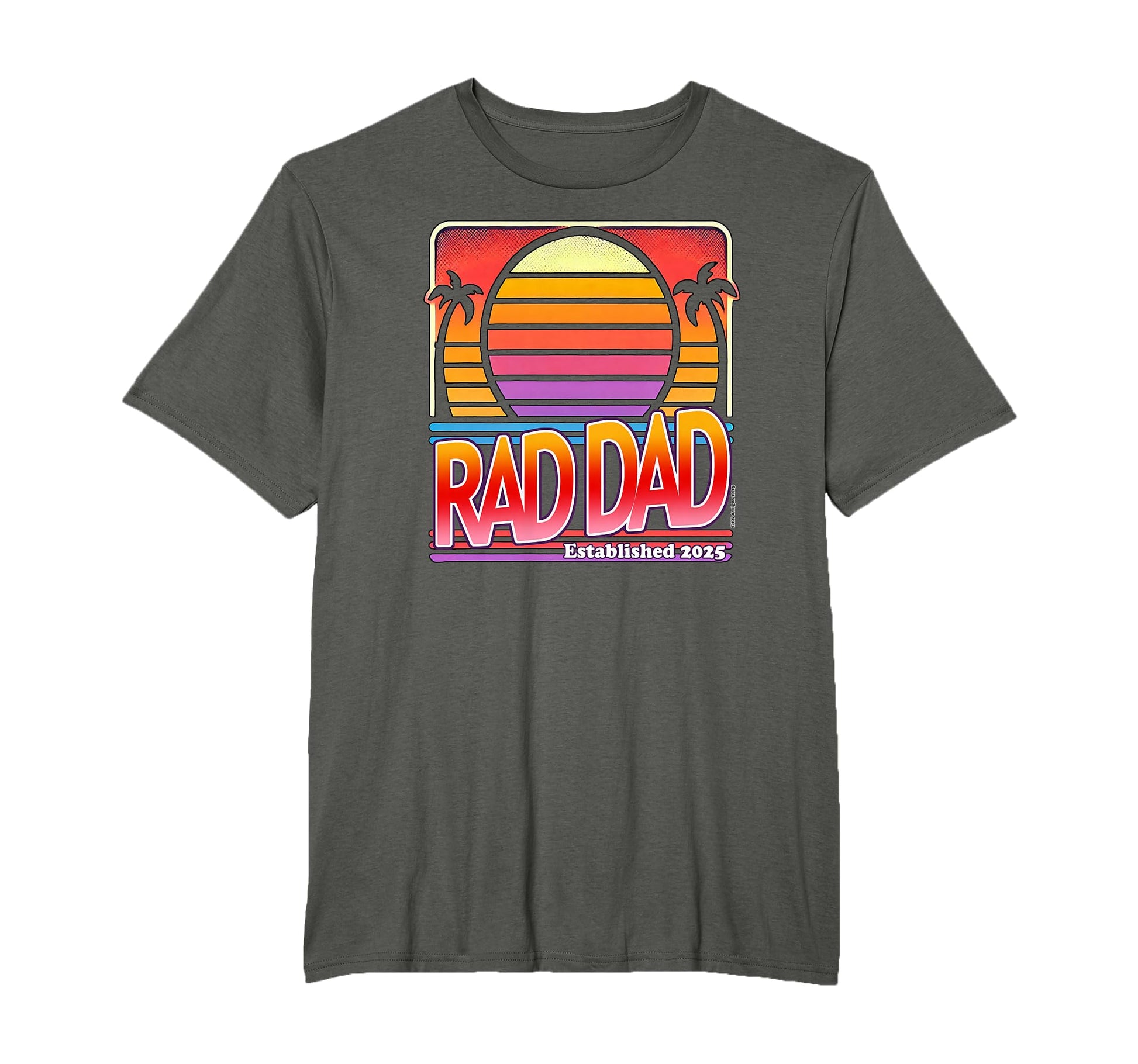 Rad Dad Fathers Day Vibes Love T-Shirt - Fun Novelty Design Men Women - T-Shirt, Sweatshirt, Hoodie