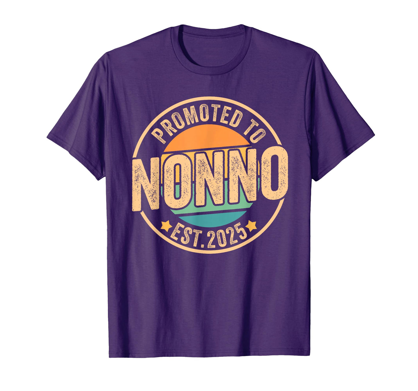 Promoted To Nonno Est 2025 Grandpa Small T-Shirt - Graphic Print Unisex - T-Shirt, Sweatshirt, Hoodie