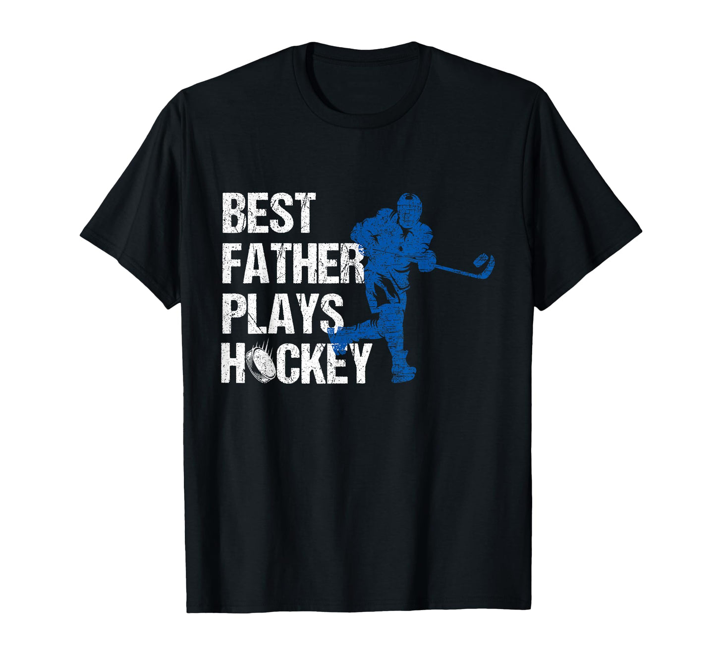 Best Dad Ice Hockey Player Ice T-Shirt - Streetwear Style for Adults - T-Shirt, Sweatshirt, Hoodie