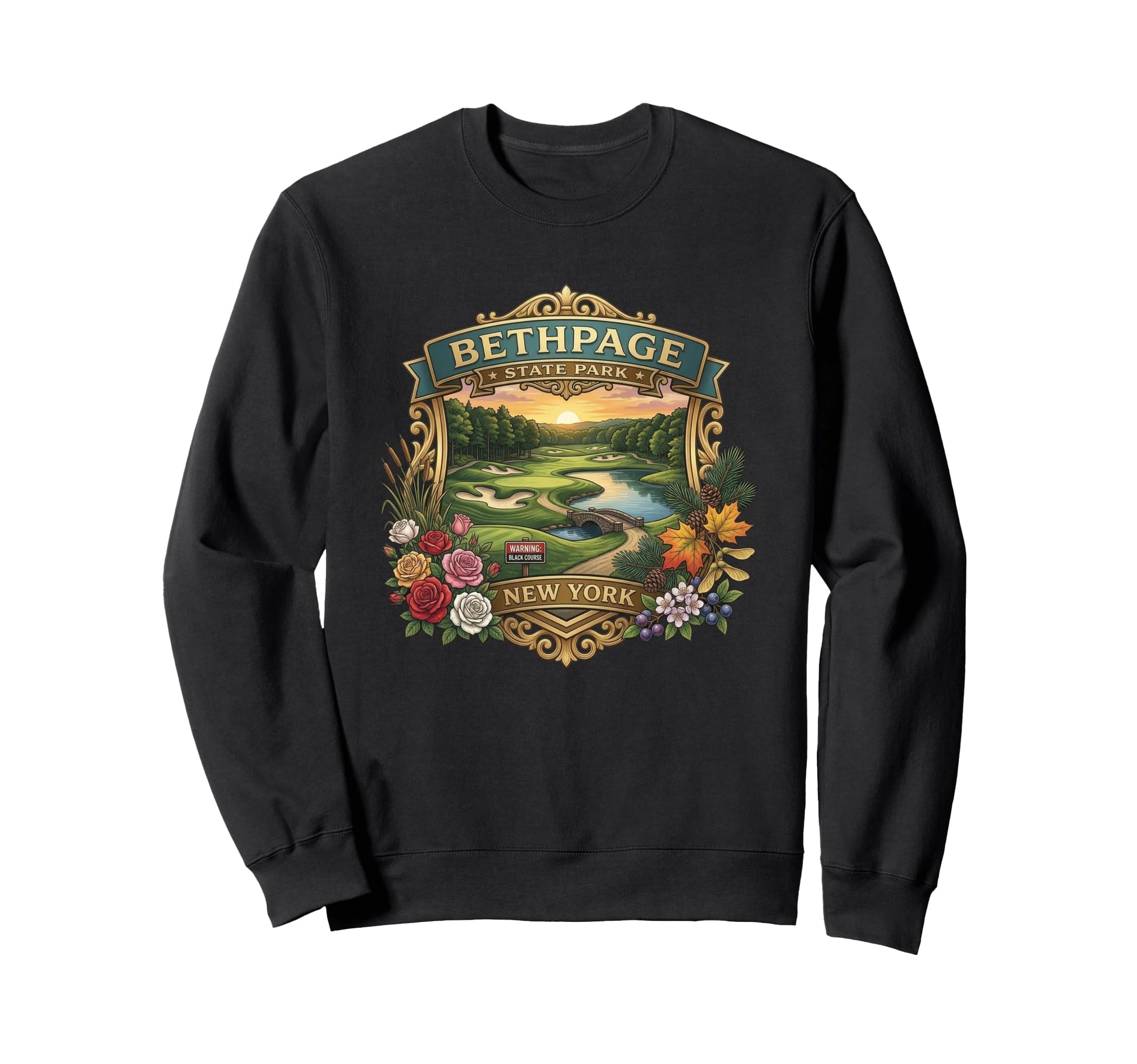 Bethpage State Park Long Island Sweatshirt - Streetwear Style Men Women - T-Shirt, Sweatshirt, Hoodie