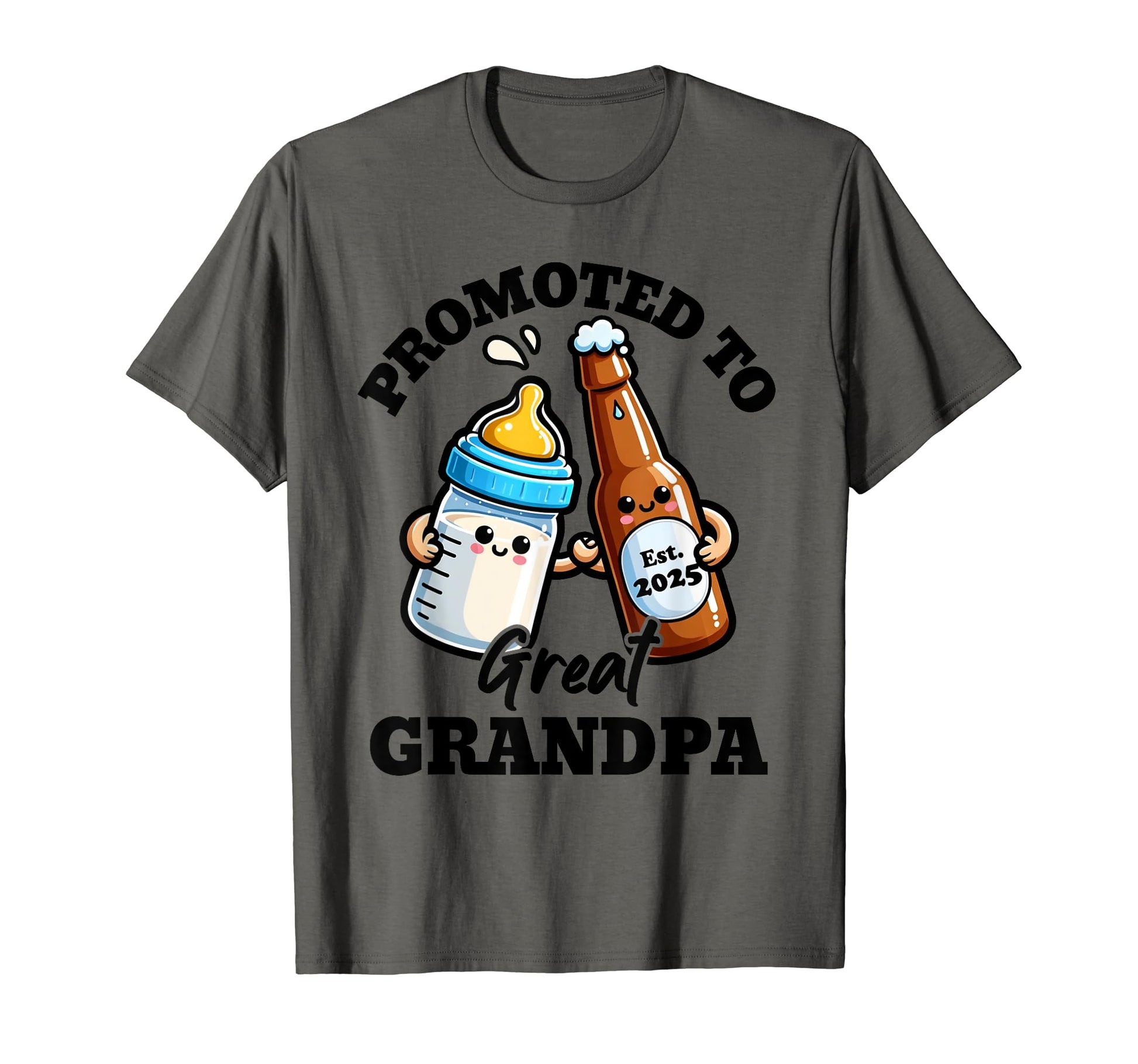 Promoted To Great Grandpa Est 2025 Sweatshirt - Novelty Apparel Men Women - T-Shirt, Sweatshirt, Hoodie