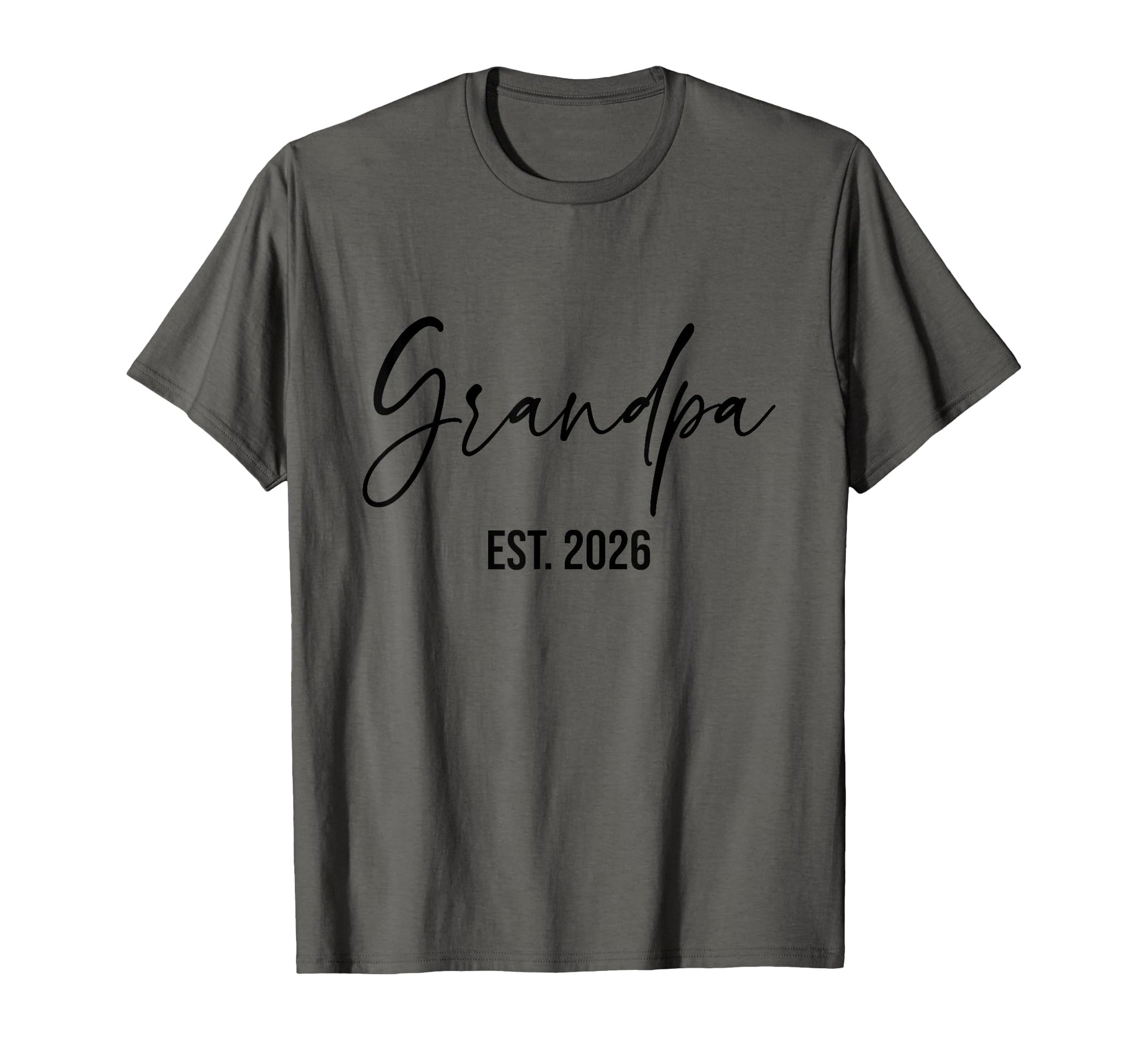 Promoted To Grandpa 2026 Grandpa Est T-Shirt - Unique Graphic Men Women - T-Shirt, Sweatshirt, Hoodie