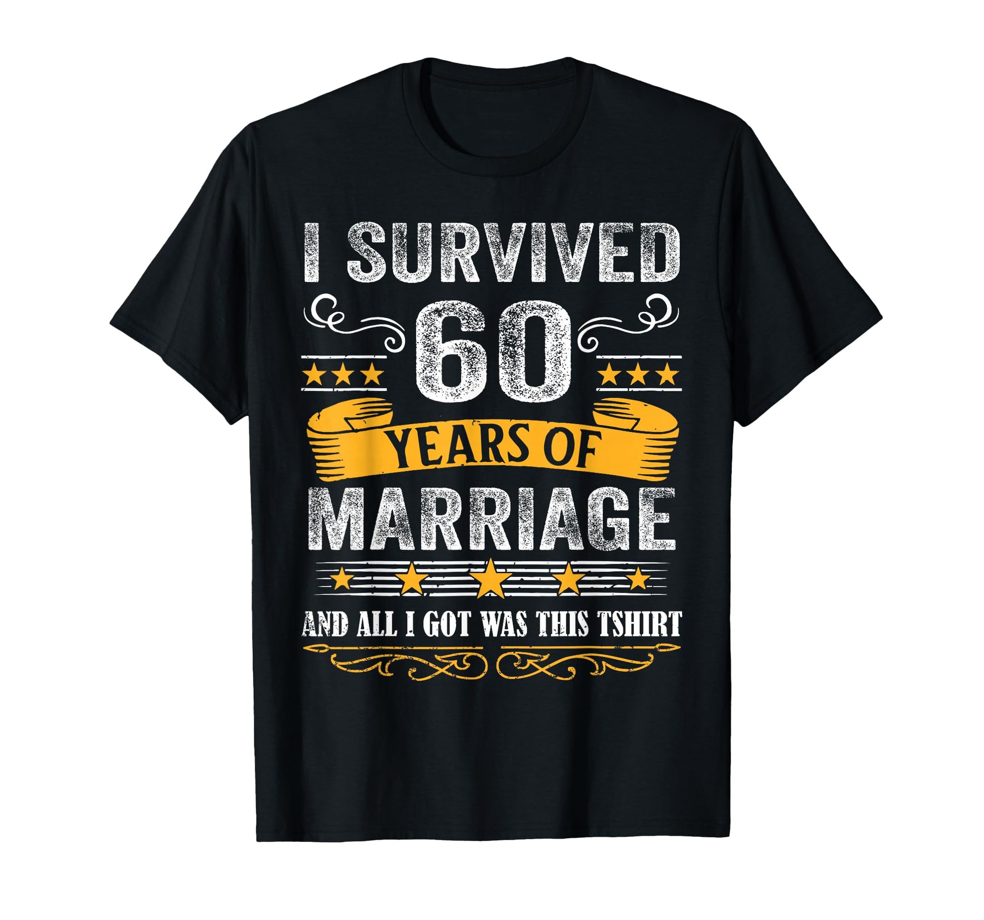 60Th Wedding Anniversary Couples T-Shirt - Trendy Graphic Men Women - T-Shirt, Sweatshirt, Hoodie