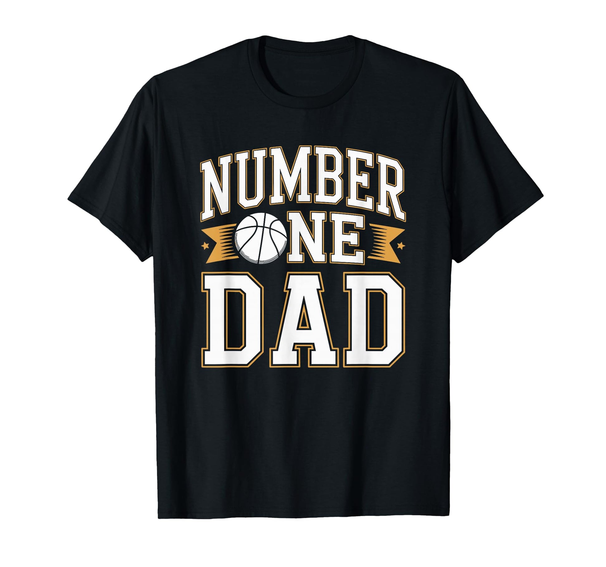 Badketball Father Number One Dad T-Shirt - Custom Art Print for Adults - T-Shirt, Sweatshirt, Hoodie