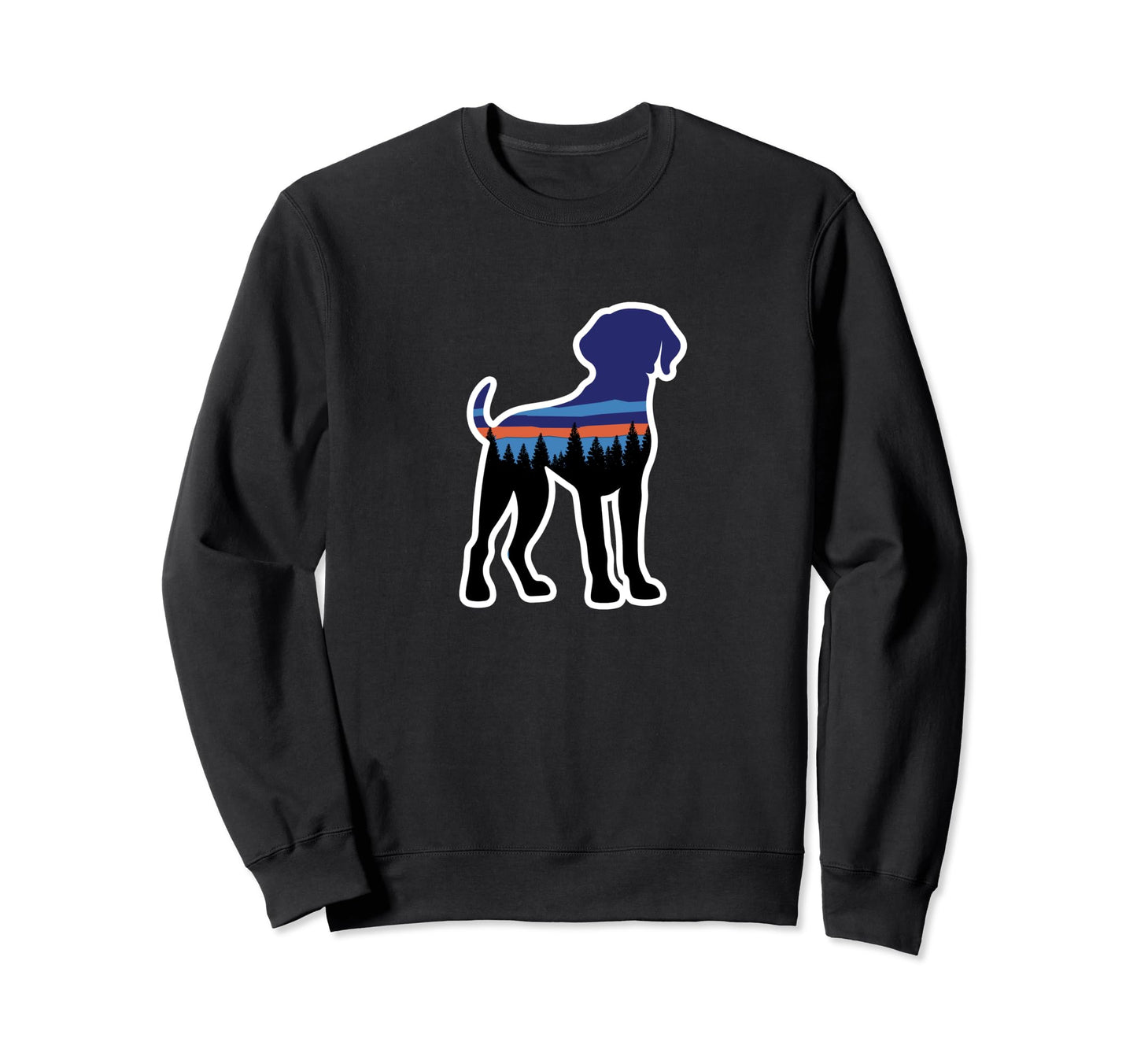 German Shorthaired Dog Trail Sweatshirt - Casual Everyday Wear Unisex - T-Shirt, Sweatshirt, Hoodie