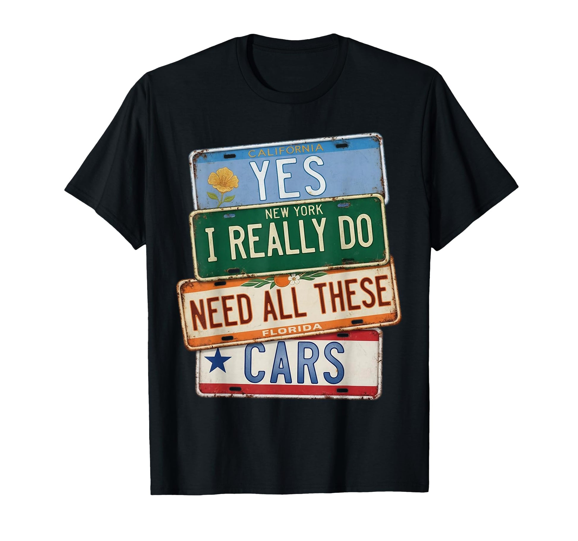 Yes I Really Do Need All These Cars T-Shirt - Trendy Graphic for Adults - T-Shirt, Sweatshirt, Hoodie