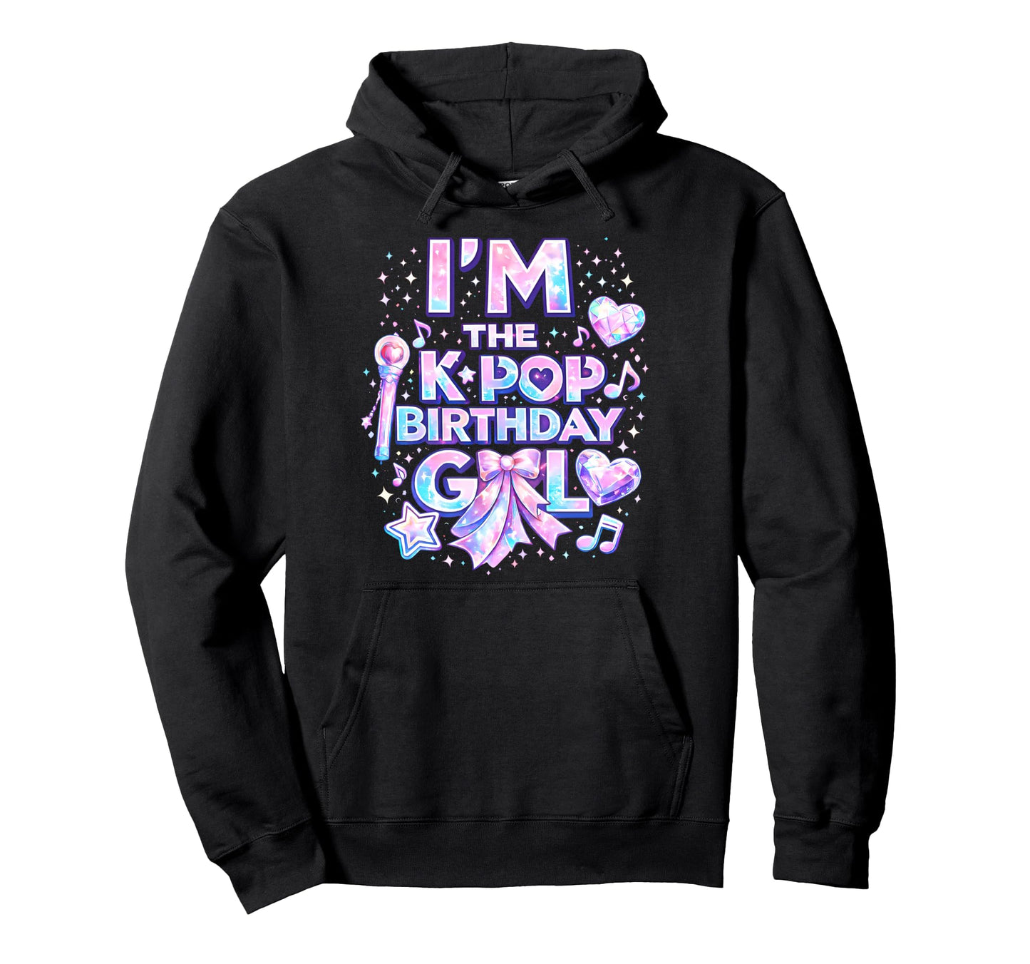 Im K Pop Birthday Korean Music Music Hoodie - Novelty Apparel for Adults - T-Shirt, Sweatshirt, Hoodie