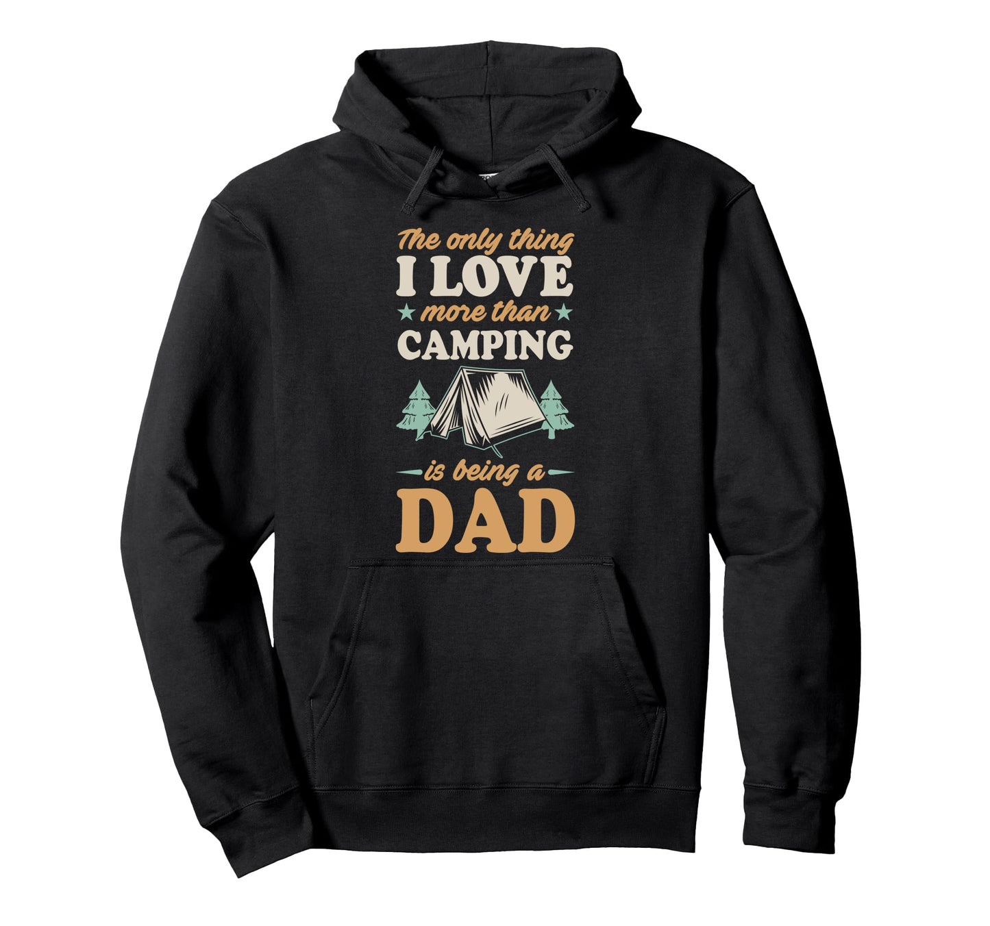 Only Thing I Like More Than Camping Is Hoodie - Aesthetic Graphic Unisex - T-Shirt, Sweatshirt, Hoodie