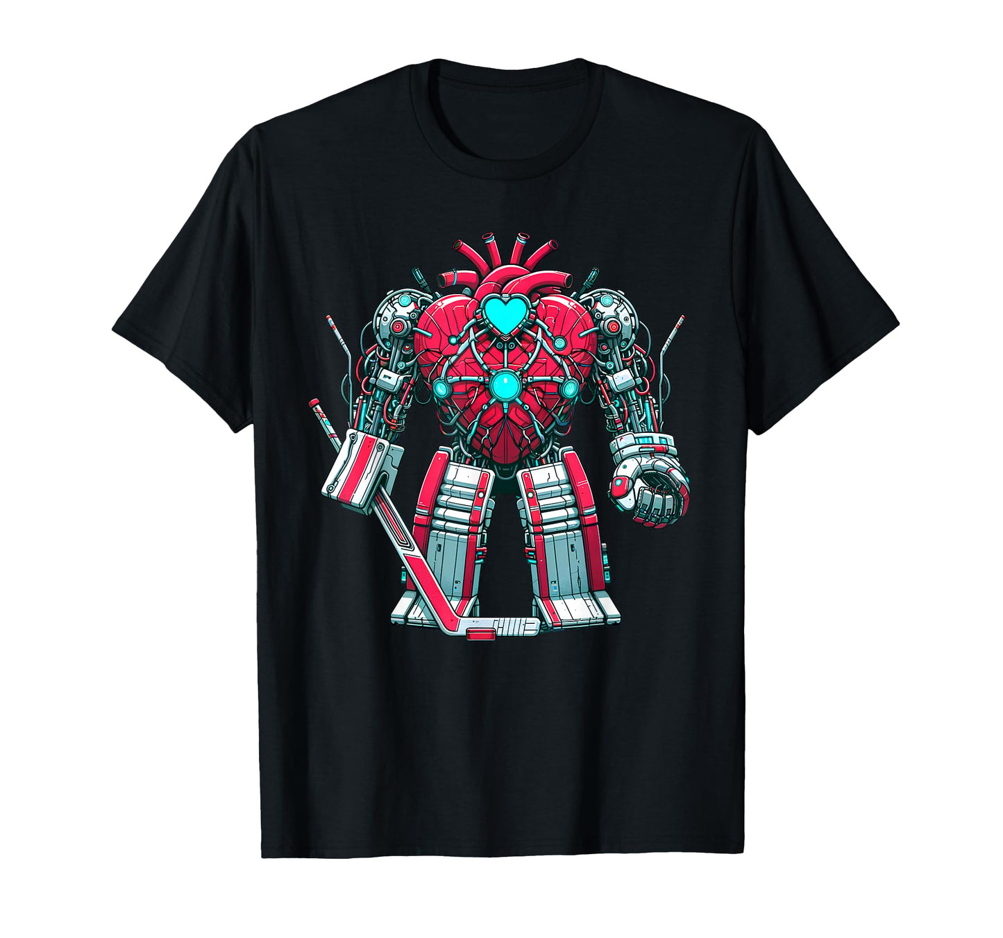 Valentines Day Heart Ai Robot Ice T-Shirt - Aesthetic Graphic for Adults - T-Shirt, Sweatshirt, Hoodie