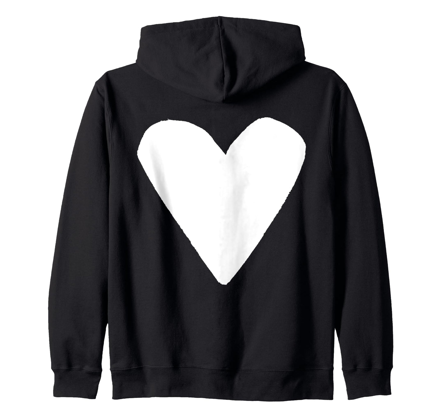 Pop Art Big Backprint Heart Tees Sweatshirt - Novelty Apparel for Adults - T-Shirt, Sweatshirt, Hoodie