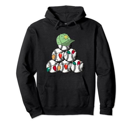 Baseball Tree Baseball Lovers Baseball Hoodie - Novelty Apparel Men Women - T-Shirt, Sweatshirt, Hoodie