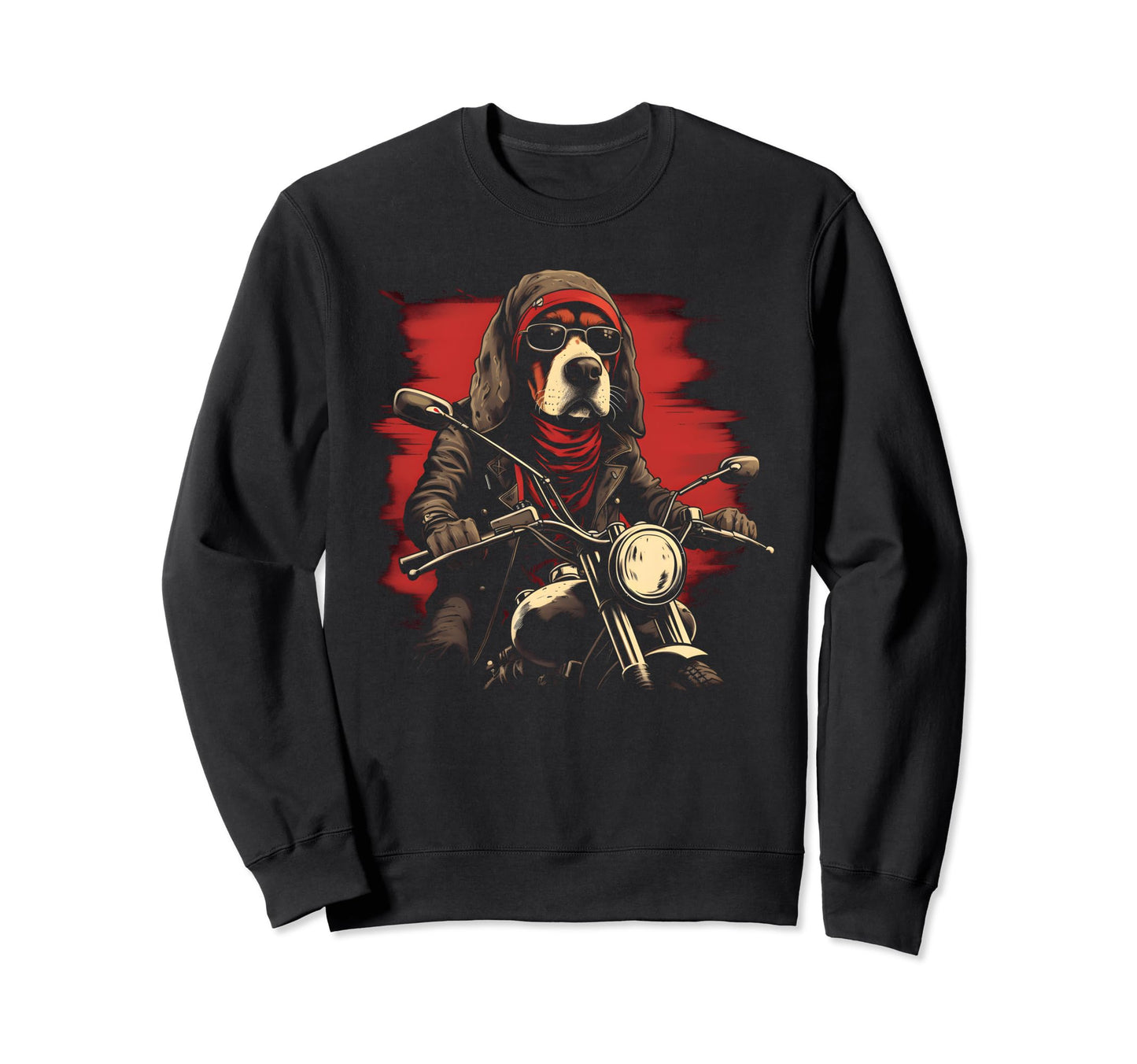 Motorcycle Dad Biker Funny Sweatshirt - Casual Everyday Wear for Adults - T-Shirt, Sweatshirt, Hoodie