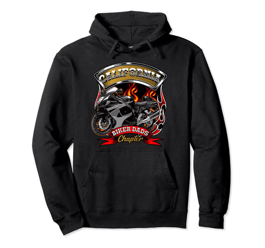 California Socal Nocal Biker Dads Hoodie - Streetwear Style Men Women - T-Shirt, Sweatshirt, Hoodie