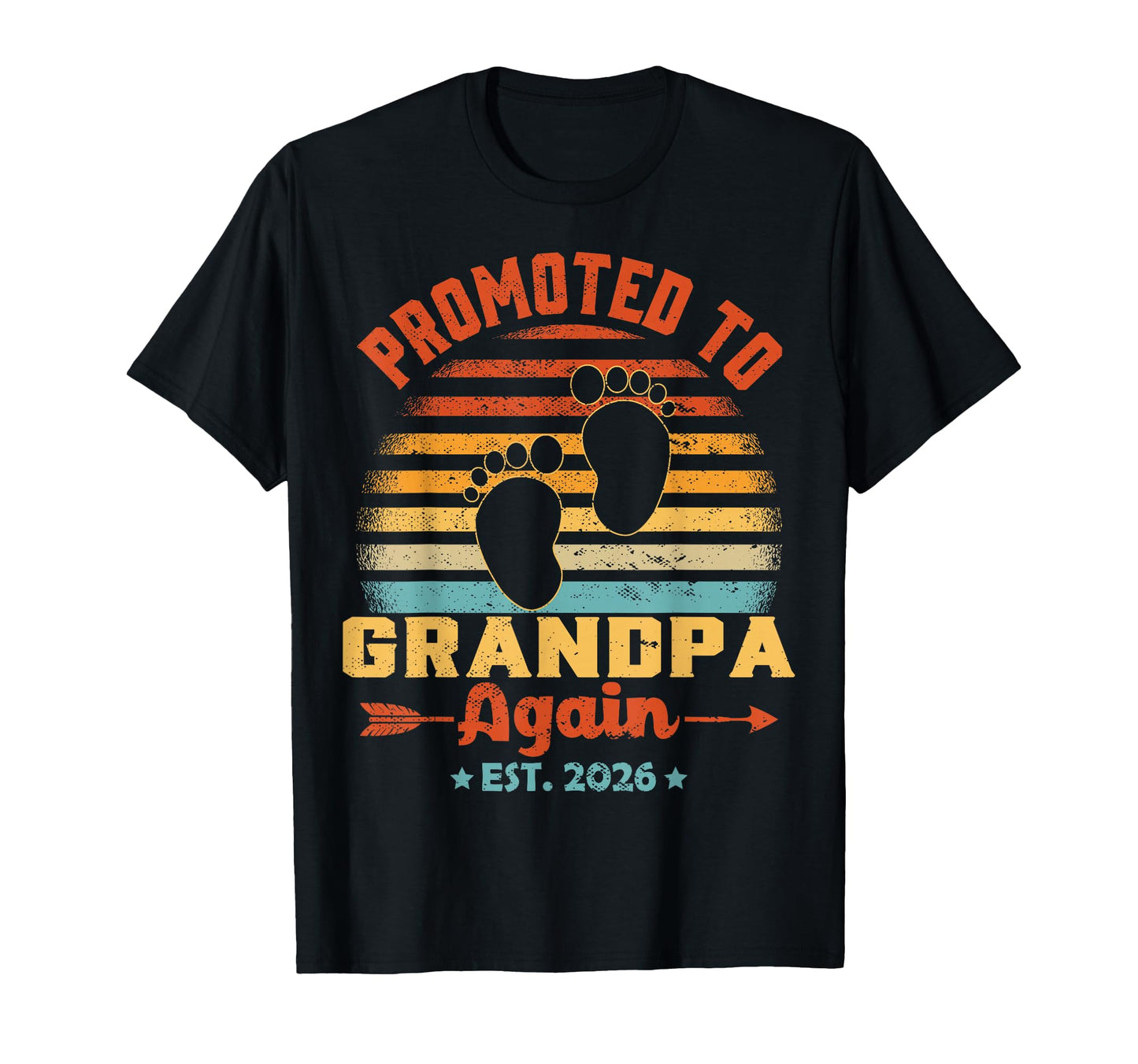 Promoted To Grandpa Again 2026 T-Shirt - Unique Graphic for Adults - T-Shirt, Sweatshirt, Hoodie