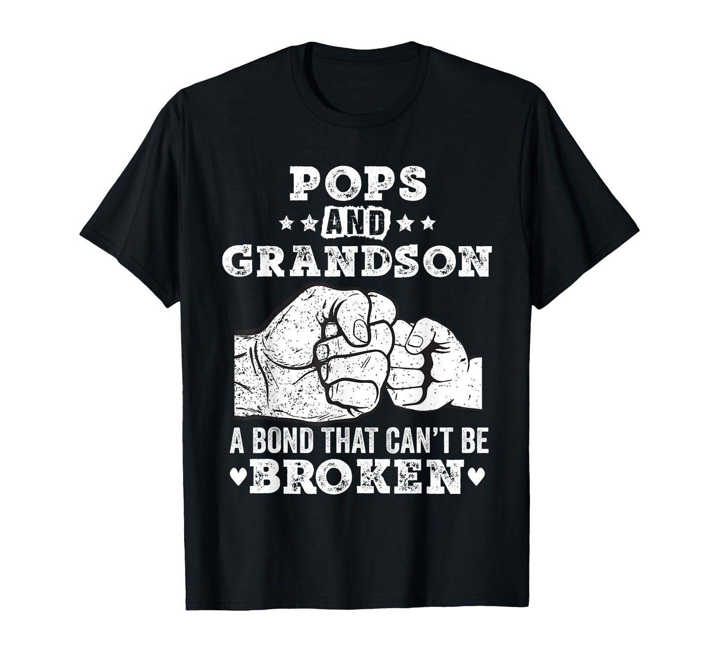Pops And Grandson Bond That Cant Be T-Shirt - Fun Novelty Design Men Women - T-Shirt, Sweatshirt, Hoodie