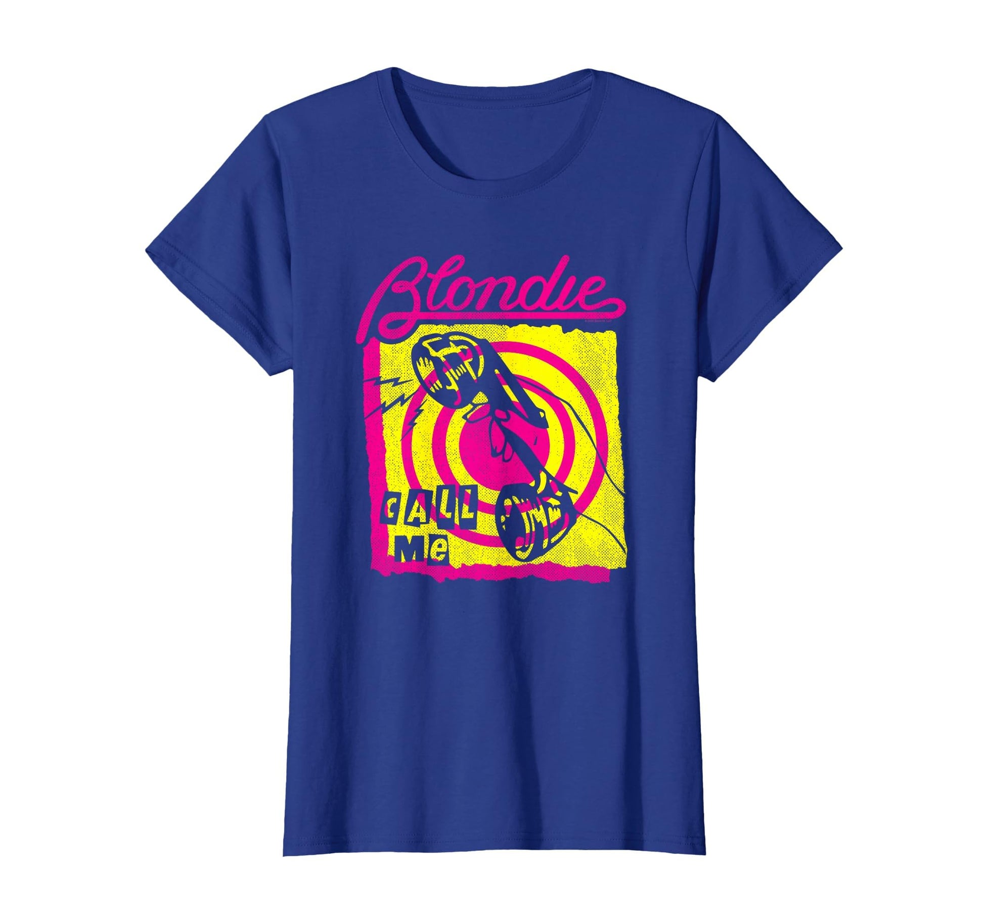 Blondie Call Me Colorful Band T-Shirt - Fun Novelty Design Men Women - T-Shirt, Sweatshirt, Hoodie
