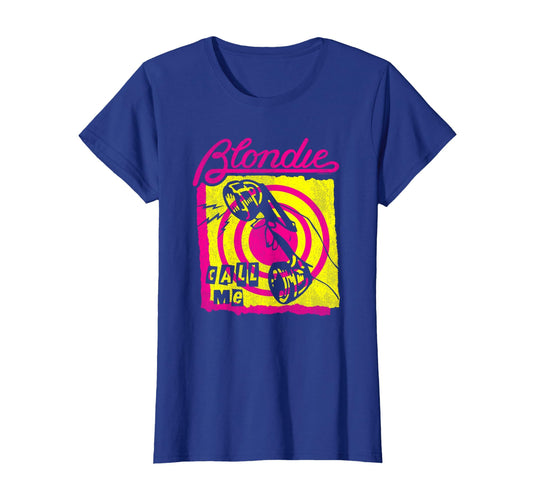 Blondie Call Me Colorful Band T-Shirt - Fun Novelty Design Men Women - T-Shirt, Sweatshirt, Hoodie