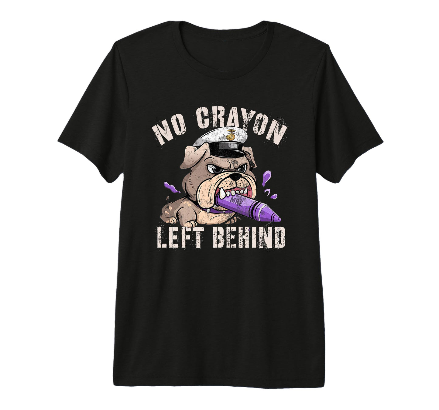 Sarcastic No Crayon Left Behind T-Shirt - Minimalist Print Men Women - T-Shirt, Sweatshirt, Hoodie