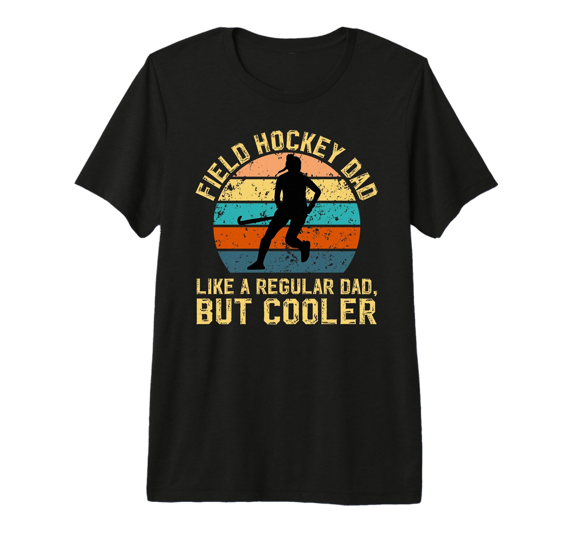 Mens Field Hockey Dad Definition Dad T-Shirt - Unique Graphic for Adults - T-Shirt, Sweatshirt, Hoodie