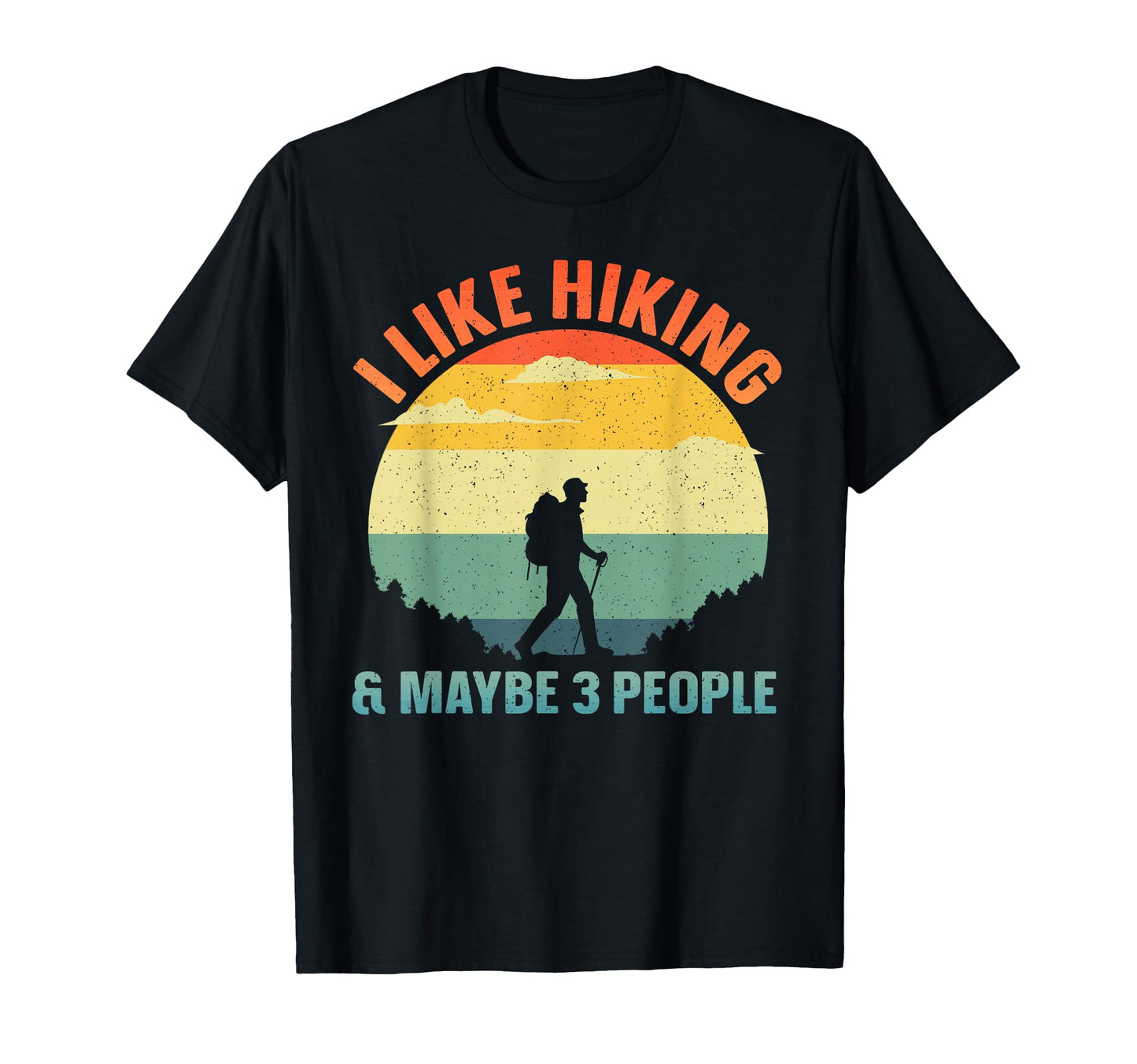 Best Hiking Outdoorsy Hiker Hiking T-Shirt - Minimalist Print Unisex - T-Shirt, Sweatshirt, Hoodie