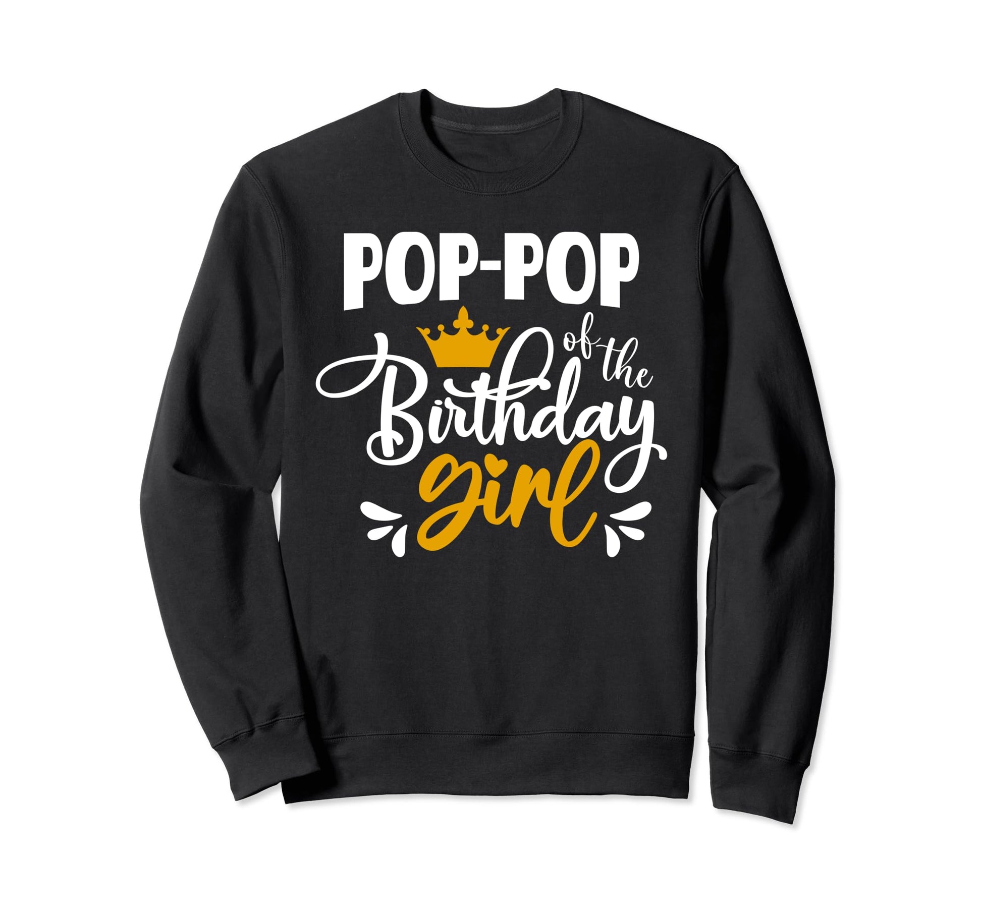 Pop Pop Birthday Party Birthday Sweatshirt - Minimalist Print Men Women - T-Shirt, Sweatshirt, Hoodie