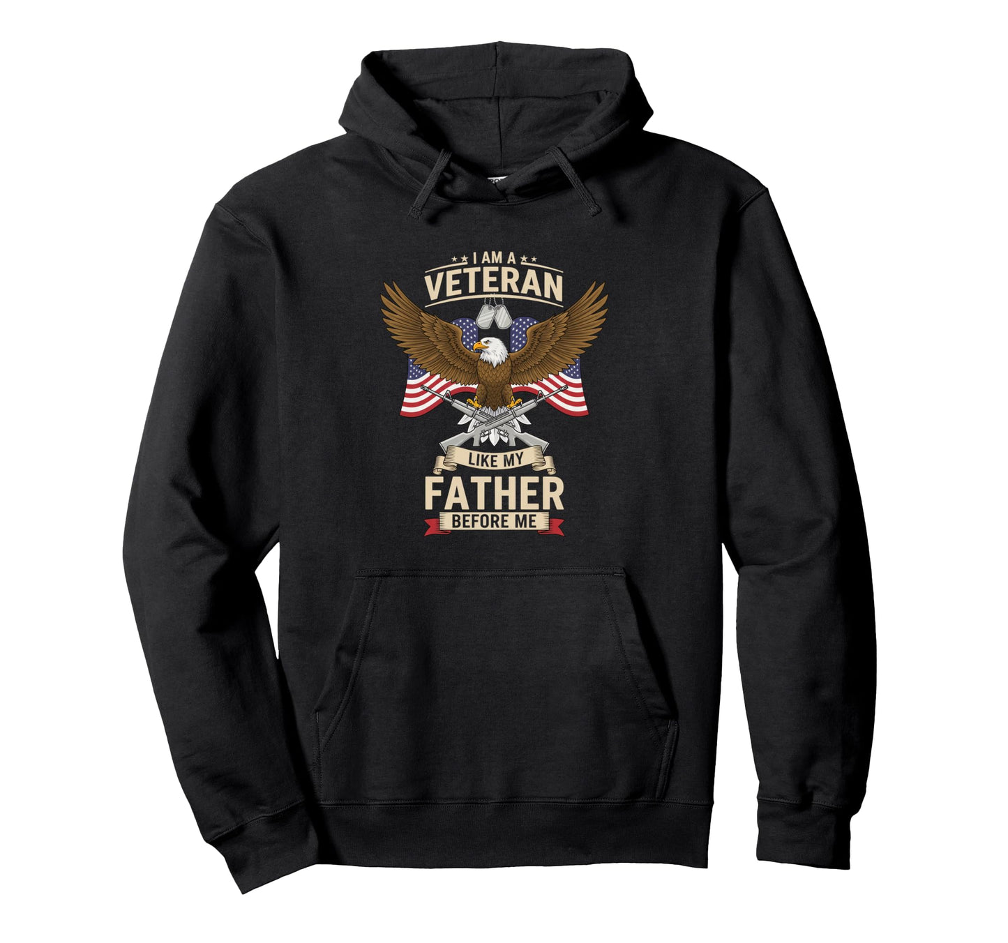 I Am Veteran Like My Father Before Me Hoodie - Aesthetic Graphic Men Women - T-Shirt, Sweatshirt, Hoodie