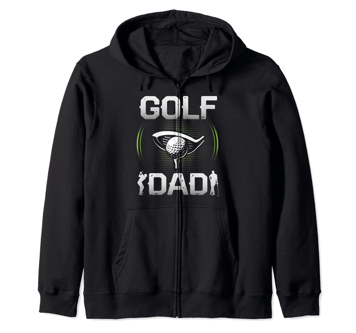 Golf Dad Golfing Golfer Father Ball Gift T-Shirt - Custom Art Print Unisex - T-Shirt, Sweatshirt, Hoodie