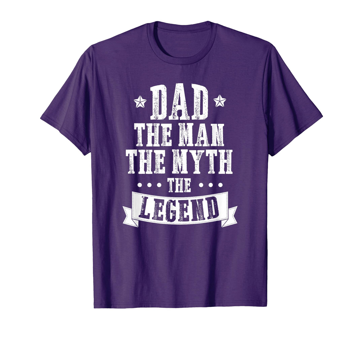 Dad Myth Legend Funny Fathers Day T-Shirt - Custom Art Print for Adults - T-Shirt, Sweatshirt, Hoodie
