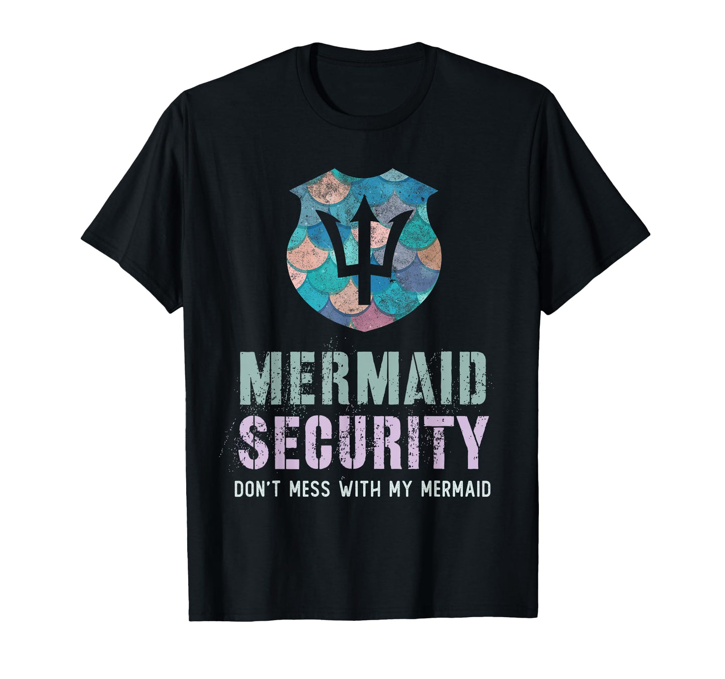 Funny Mermaid Security Protector Mom T-Shirt - Aesthetic Graphic Unisex - T-Shirt, Sweatshirt, Hoodie