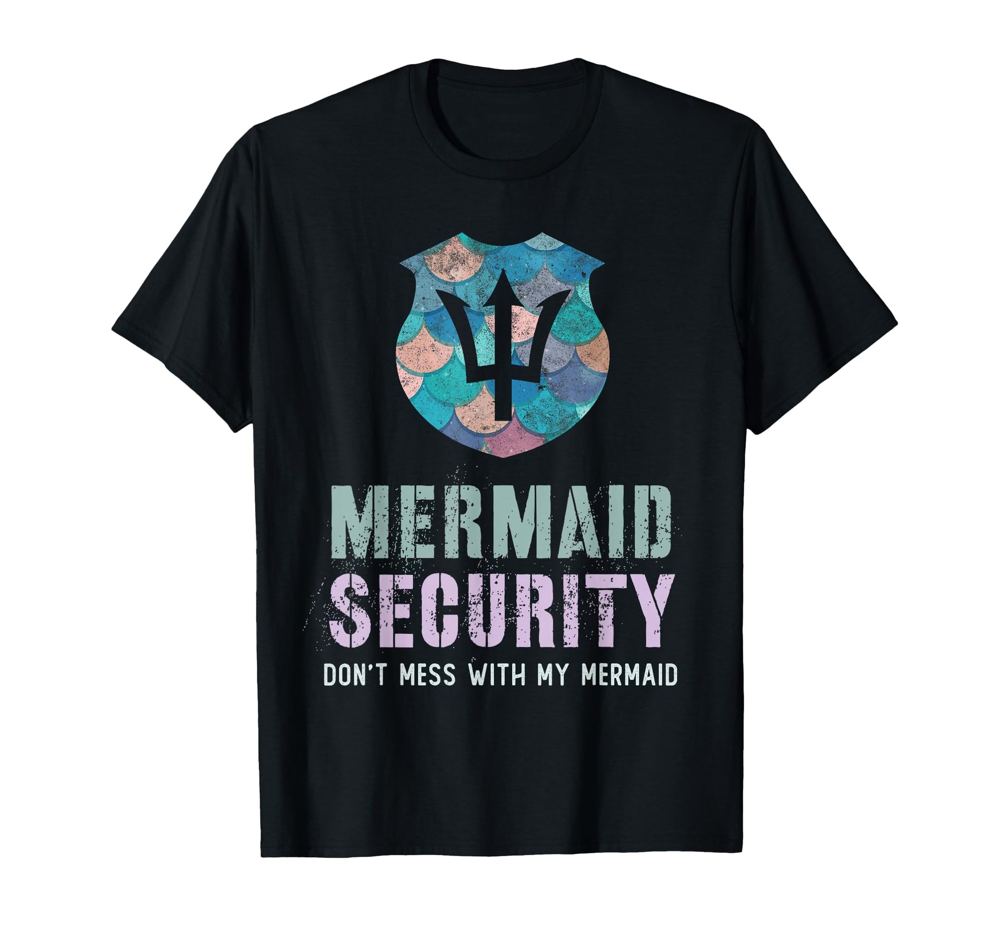 Funny Mermaid Security Protector Mom T-Shirt - Aesthetic Graphic Unisex - T-Shirt, Sweatshirt, Hoodie
