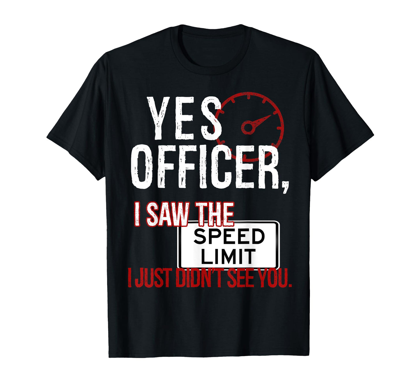 Driver Police Mechanic Gift Car T-Shirt - Fun Novelty Design for Adults - T-Shirt, Sweatshirt, Hoodie