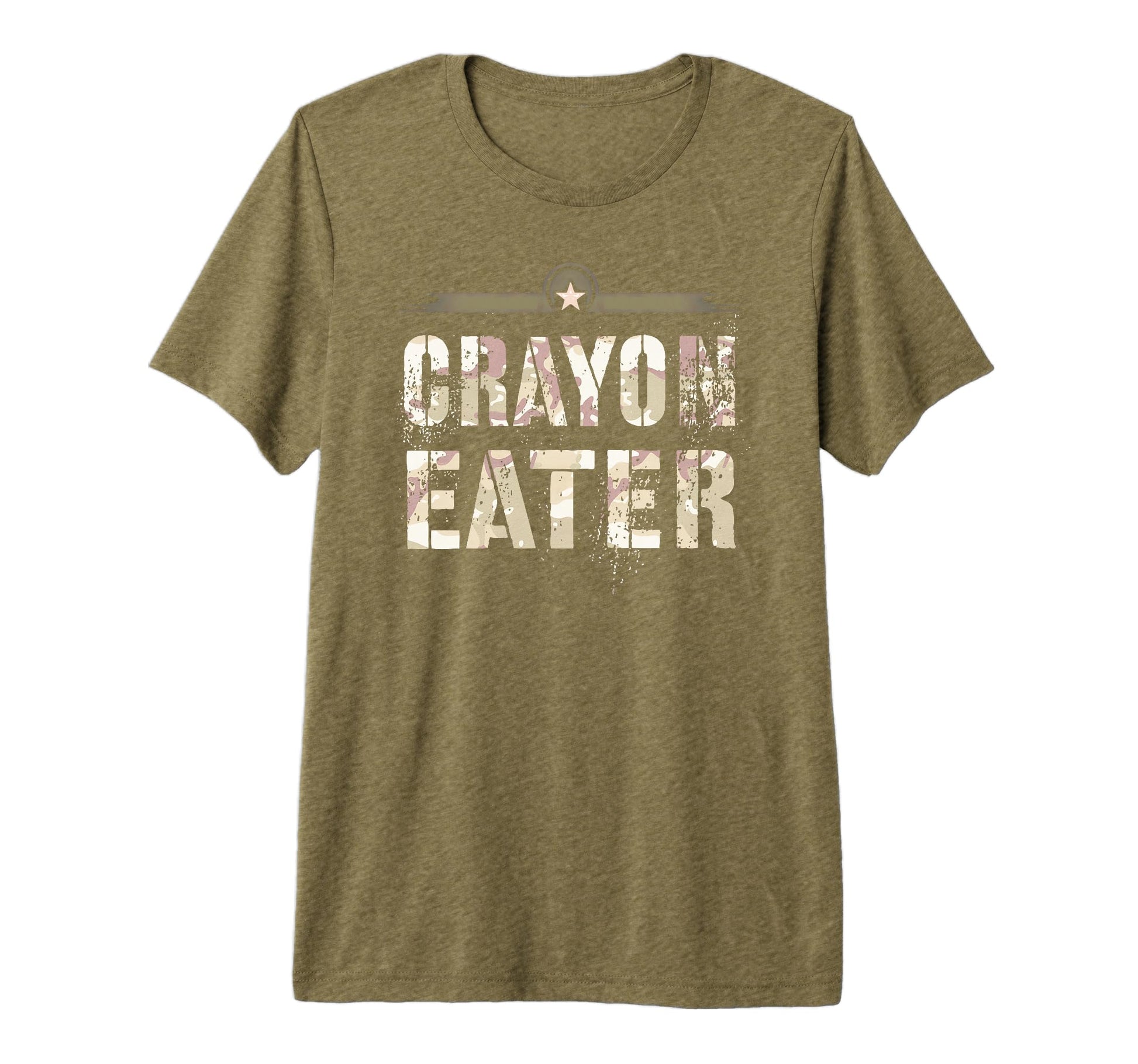 Funny Crayon Eater Veteran Corps Armed T-Shirt - Graphic Print for Adults - T-Shirt, Sweatshirt, Hoodie