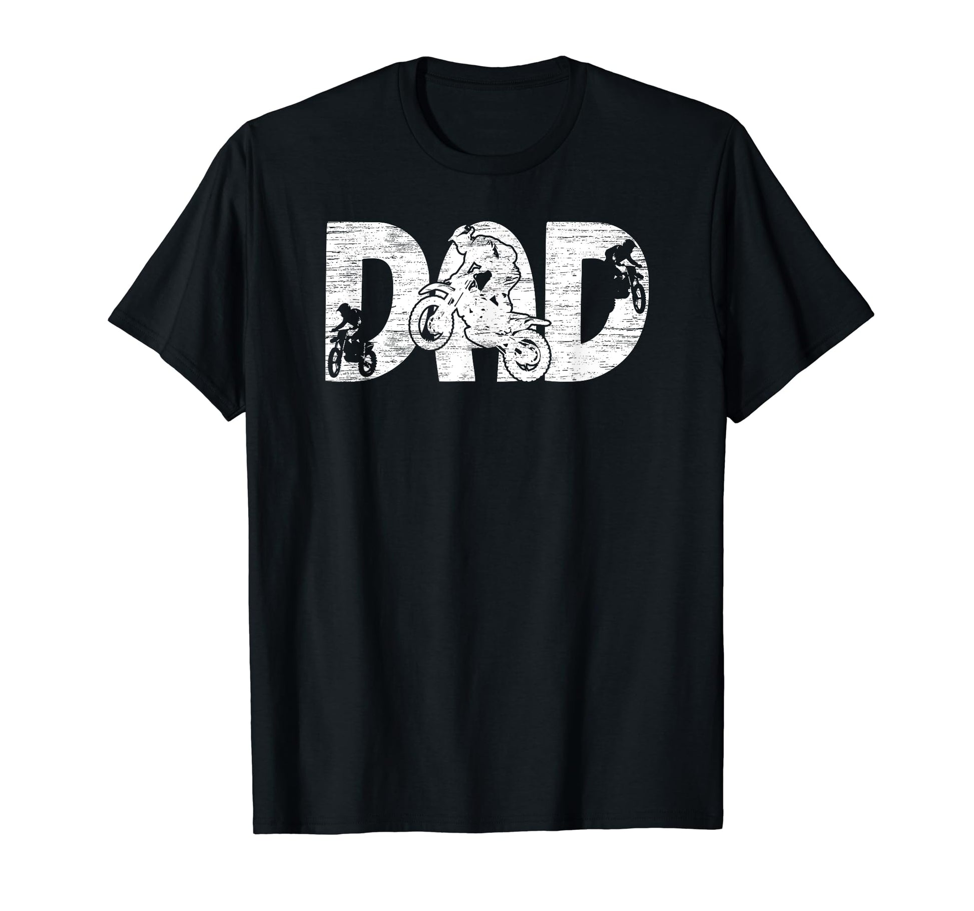 Dad Dirt Biker Dad Dirt Bike Dad Dirt T-Shirt - Custom Art Print Unisex - T-Shirt, Sweatshirt, Hoodie