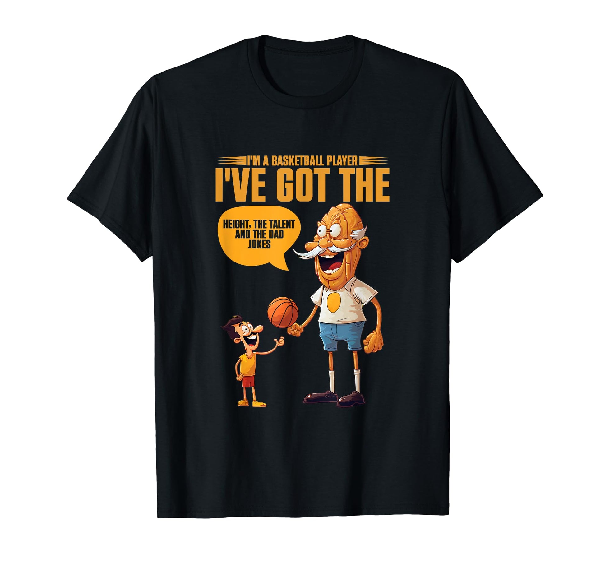 Im Basketball Player Costume Basketball T-Shirt - Custom Art Print Unisex - T-Shirt, Sweatshirt, Hoodie