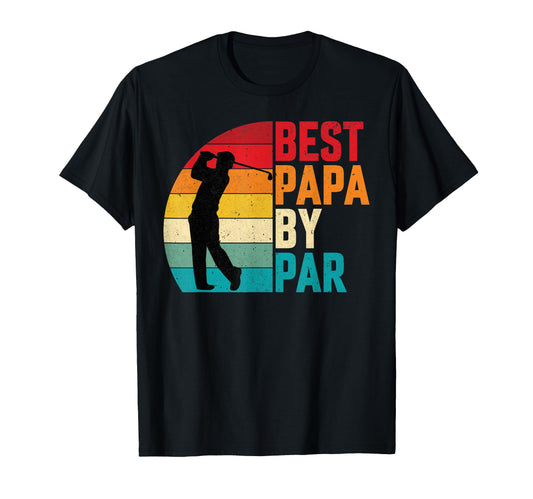 Best Papa Par Fathers Day Golfing Golf T-Shirt - Graphic Print for Adults - T-Shirt, Sweatshirt, Hoodie