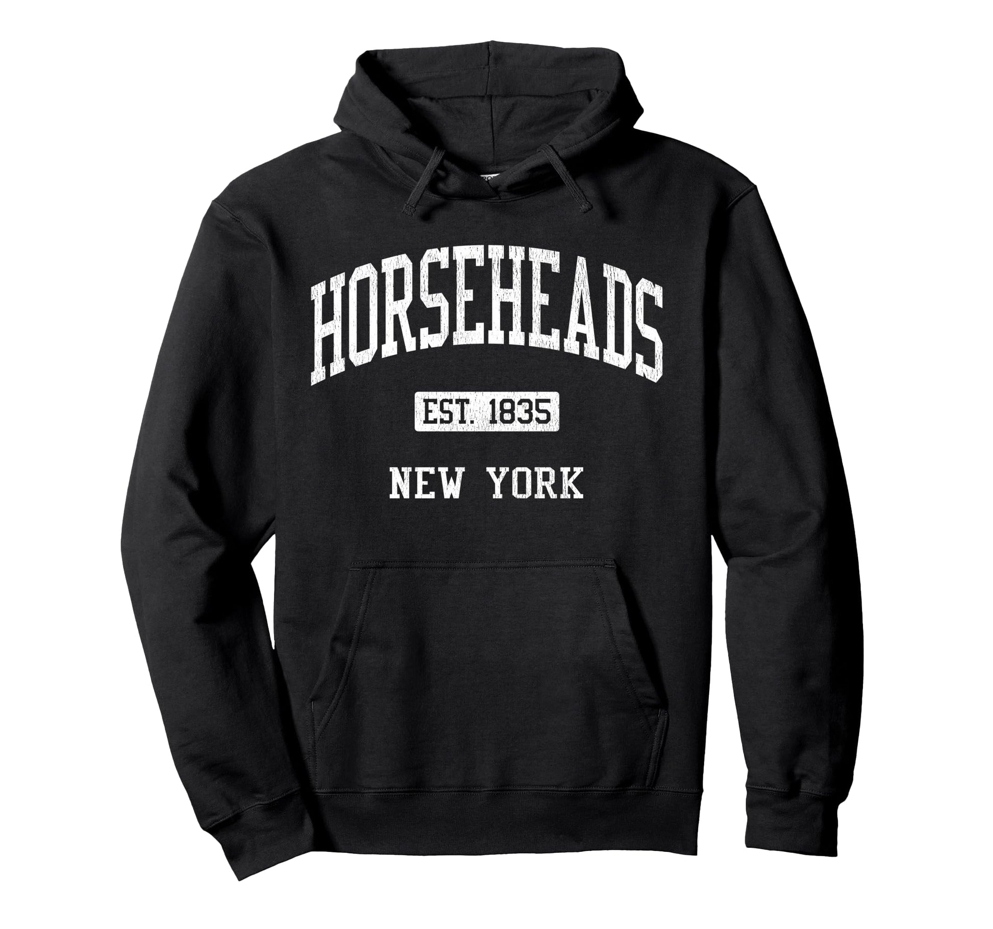 Horseheads New York Ny Js04 Athletic Hoodie - Custom Art Print for Adults - T-Shirt, Sweatshirt, Hoodie