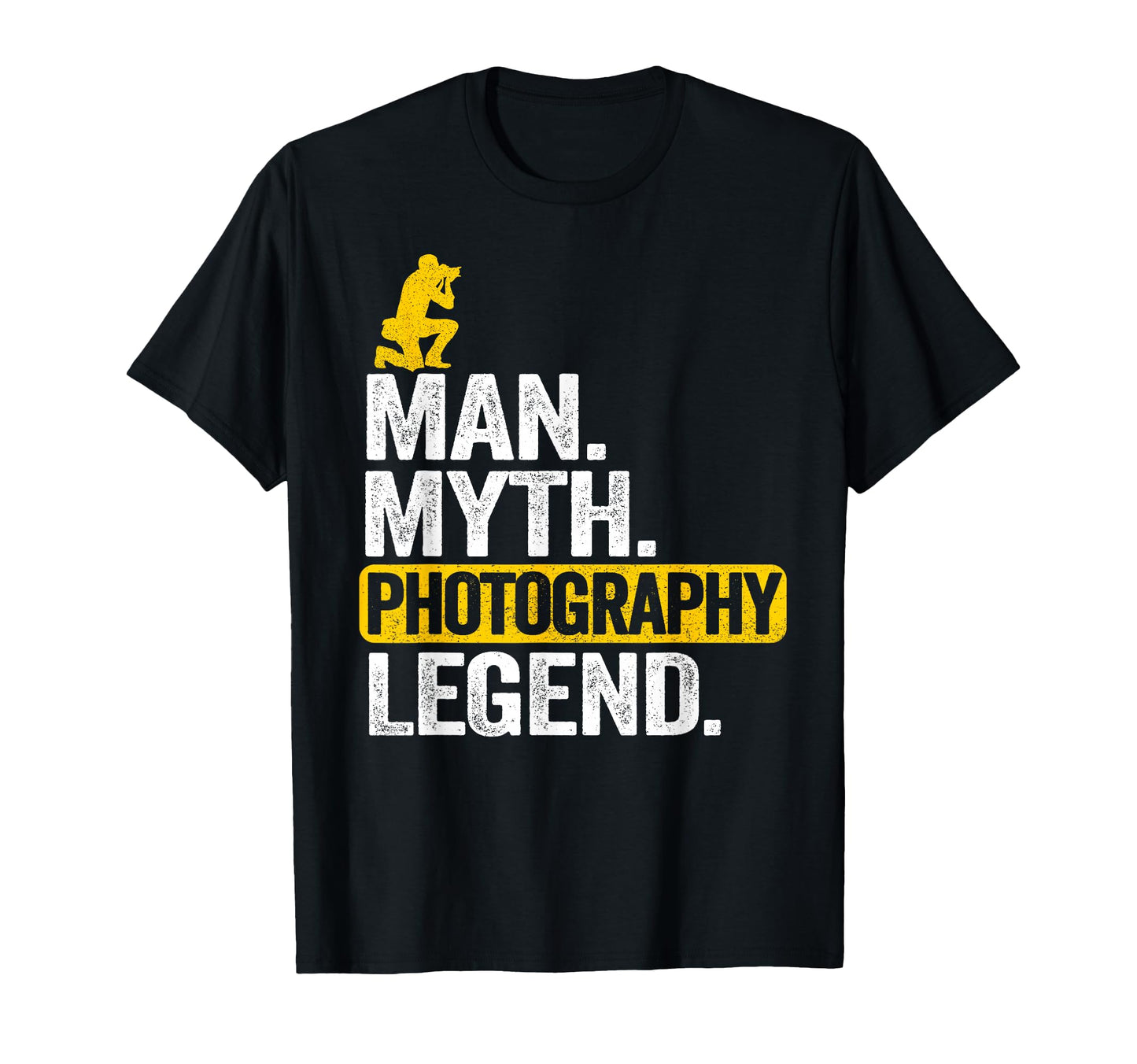 Myth Photography Legend Mens Dad Funny T-Shirt - Trendy Graphic for Adults - T-Shirt, Sweatshirt, Hoodie