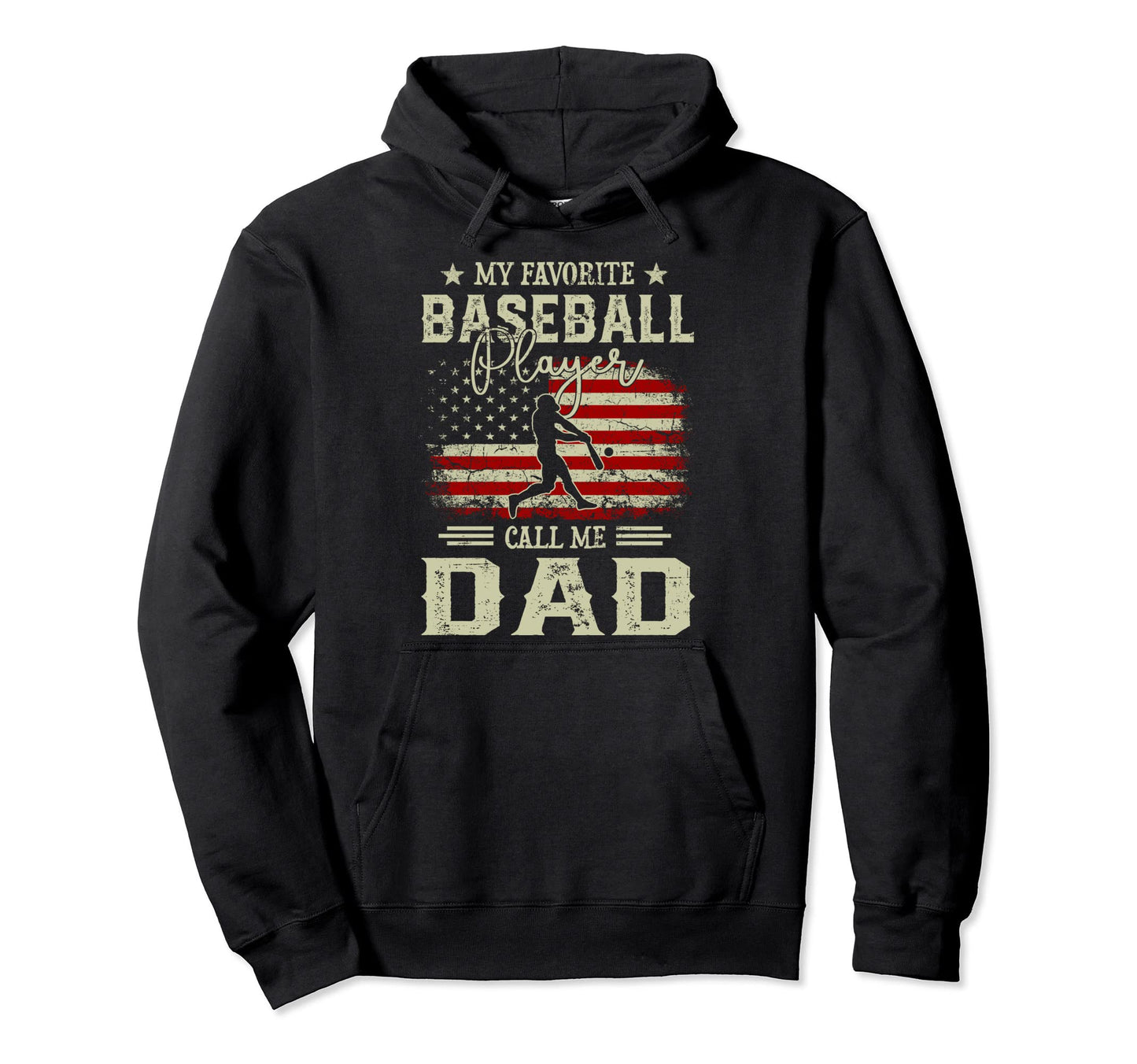 My Favorite Baseball Player Calls Me Hoodie - Custom Art Print for Adults - T-Shirt, Sweatshirt, Hoodie
