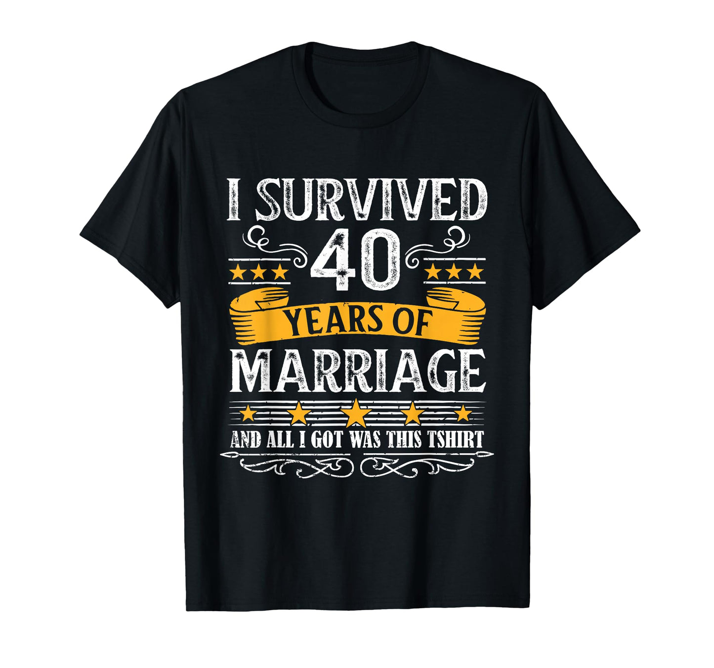40Th Wedding Anniversary Couples T-Shirt - Novelty Apparel Men Women - T-Shirt, Sweatshirt, Hoodie