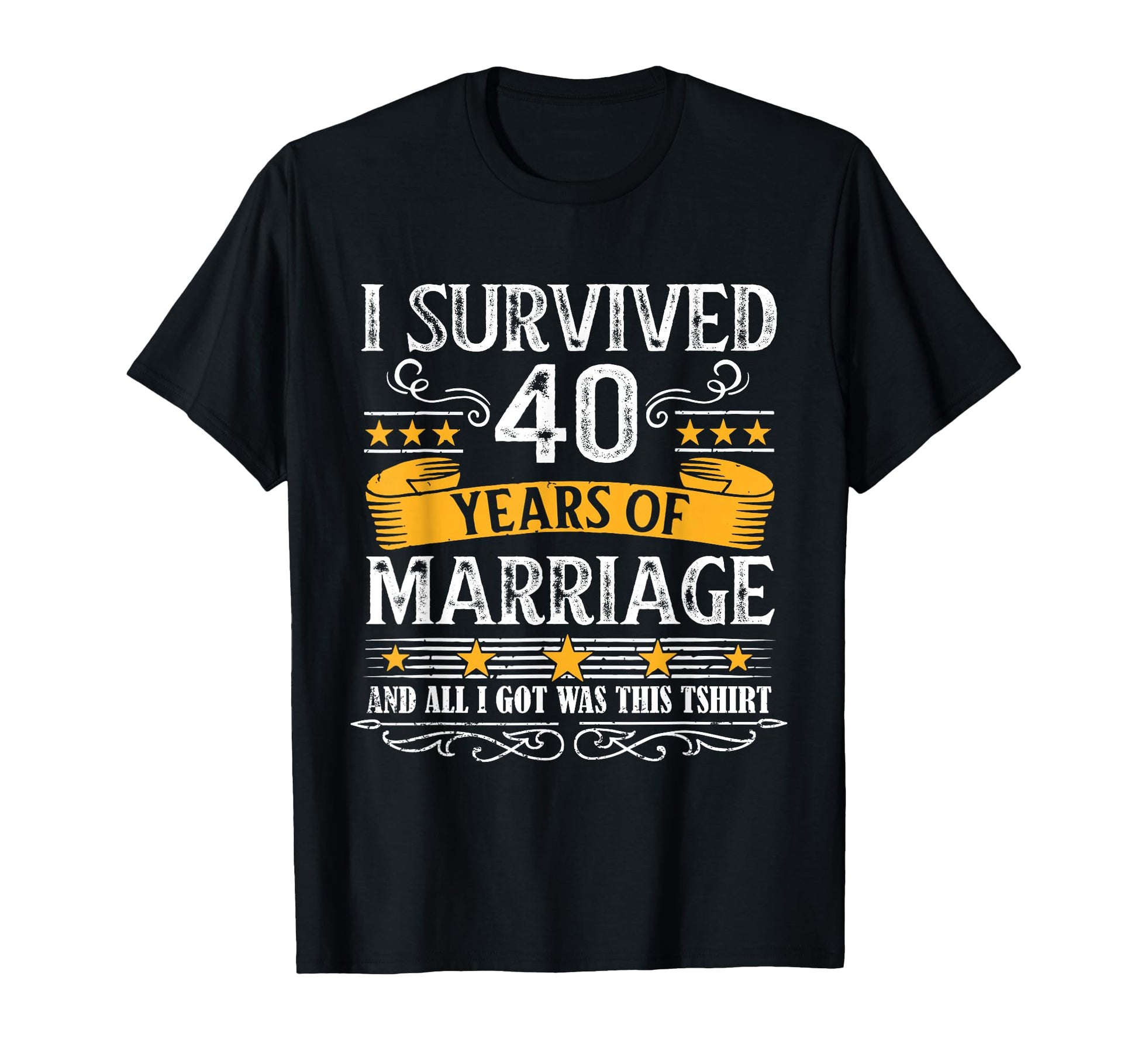 40Th Wedding Anniversary Couples T-Shirt - Novelty Apparel Men Women - T-Shirt, Sweatshirt, Hoodie
