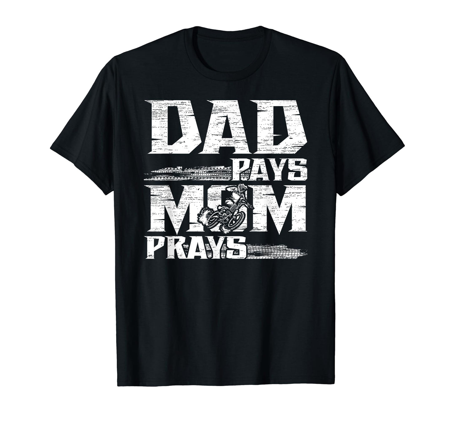 Dad Pays Dirt Bike Dad Dirt Biker Father T-Shirt - Aesthetic Graphic Unisex - T-Shirt, Sweatshirt, Hoodie