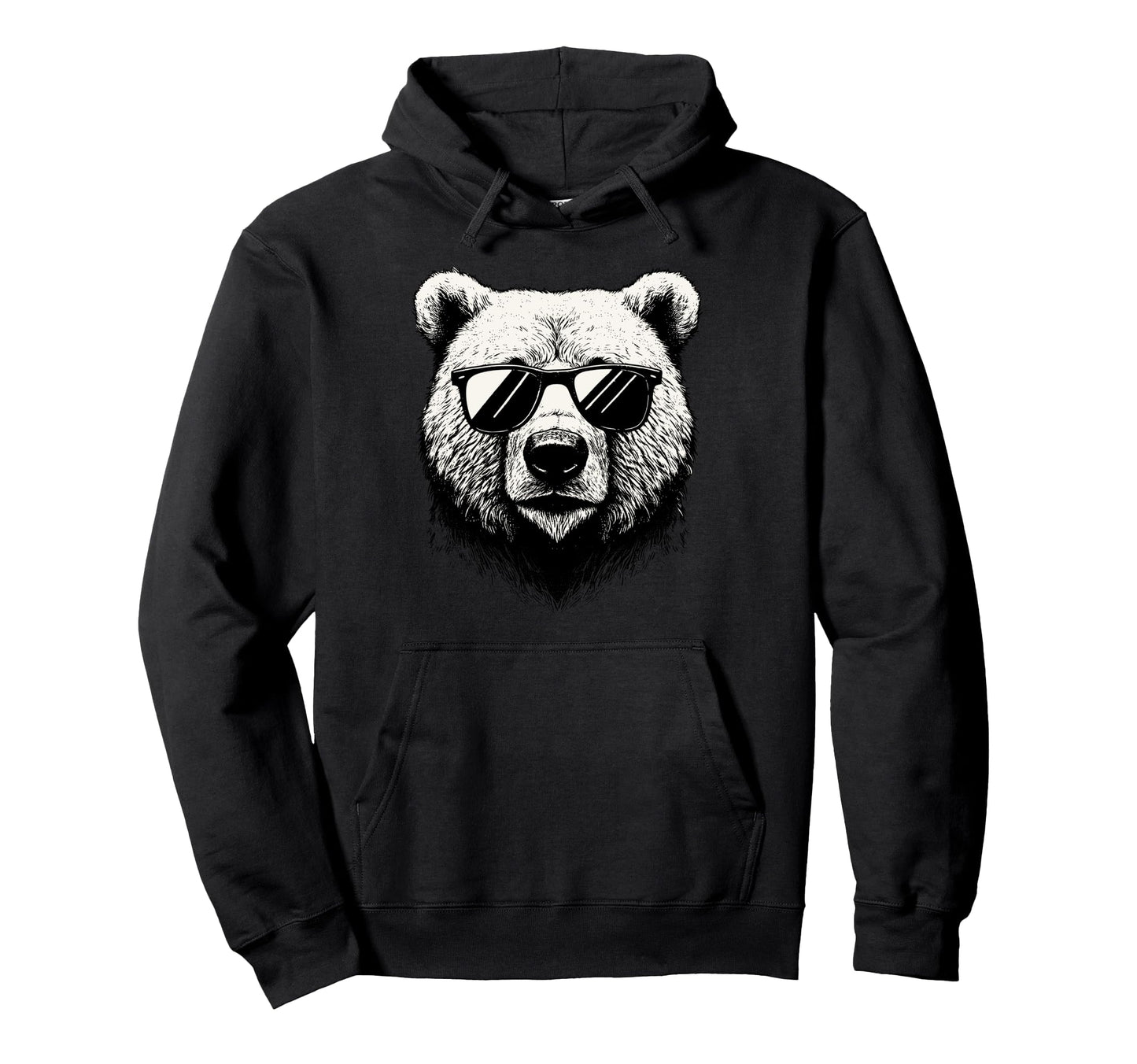 Funny Bear Punk Rock Dad Papa Gifts Hoodie - Trendy Graphic Unisex - T-Shirt, Sweatshirt, Hoodie