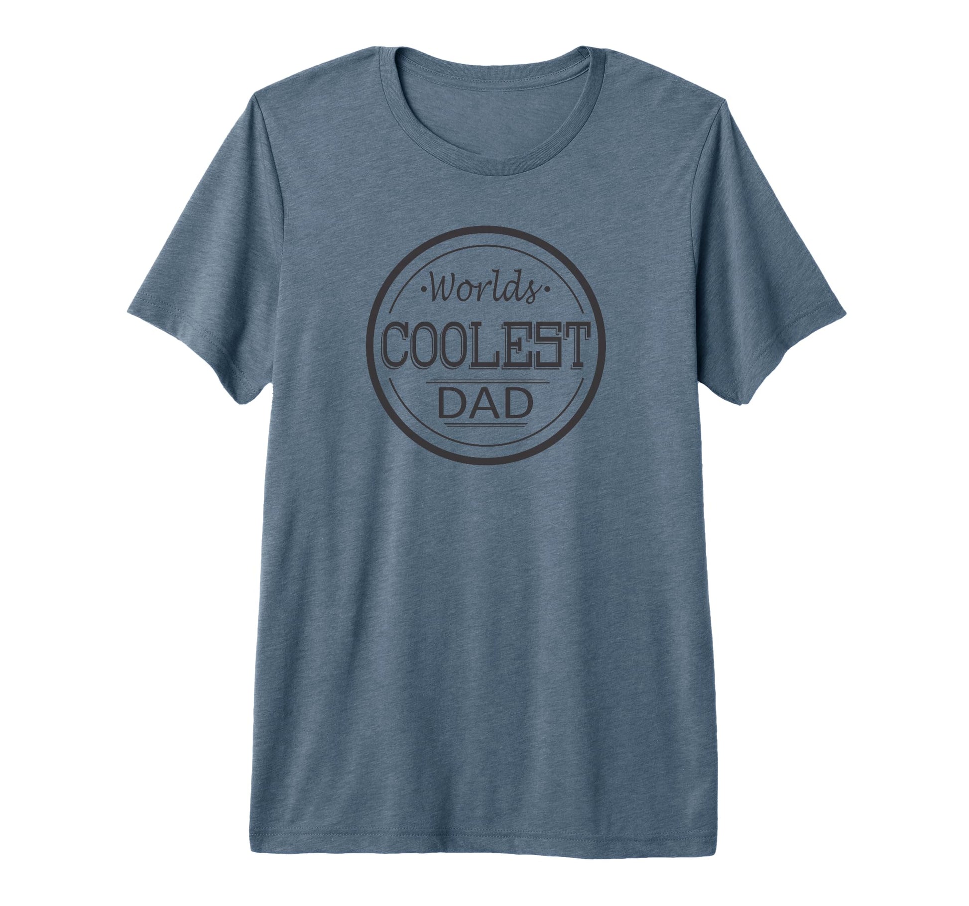 Mens Worlds Coolest Dad Funny Fathers Day T-Shirt - Graphic Print Unisex - T-Shirt, Sweatshirt, Hoodie