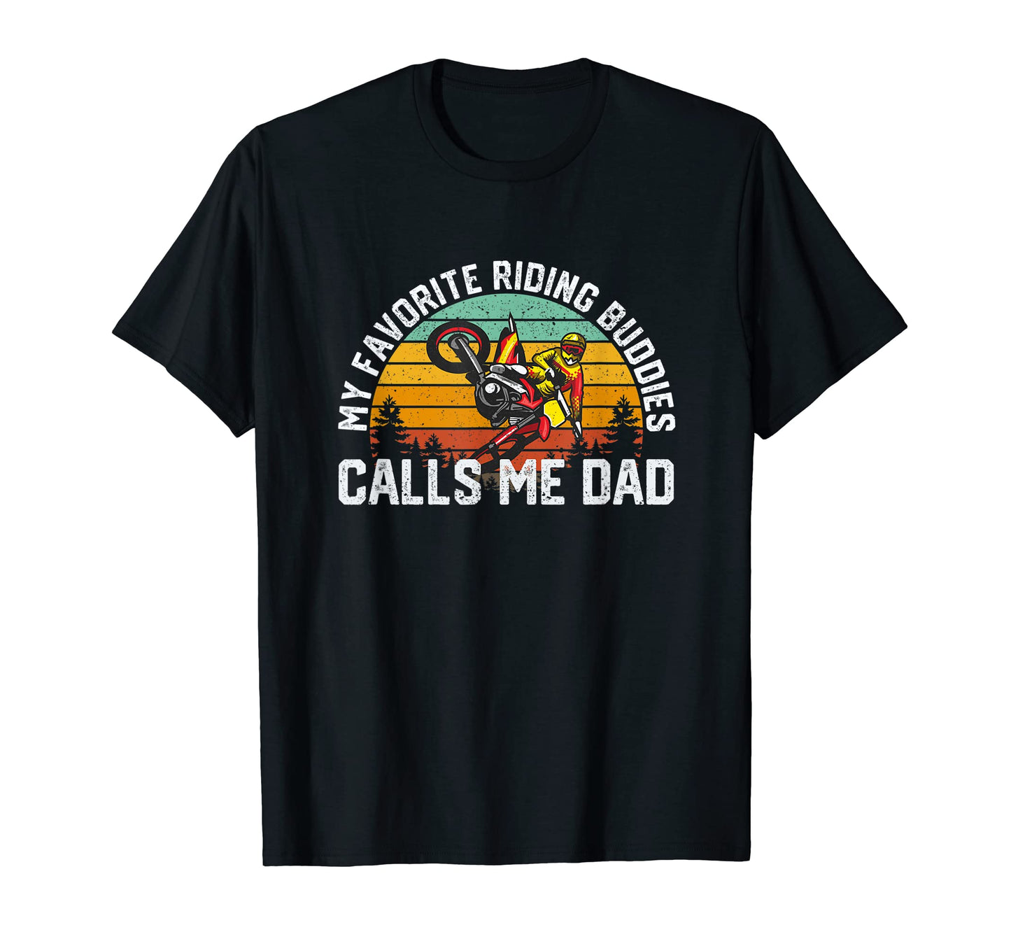 Mens My Favorite Riding Buddy Call T-Shirt - Aesthetic Graphic for Adults - T-Shirt, Sweatshirt, Hoodie