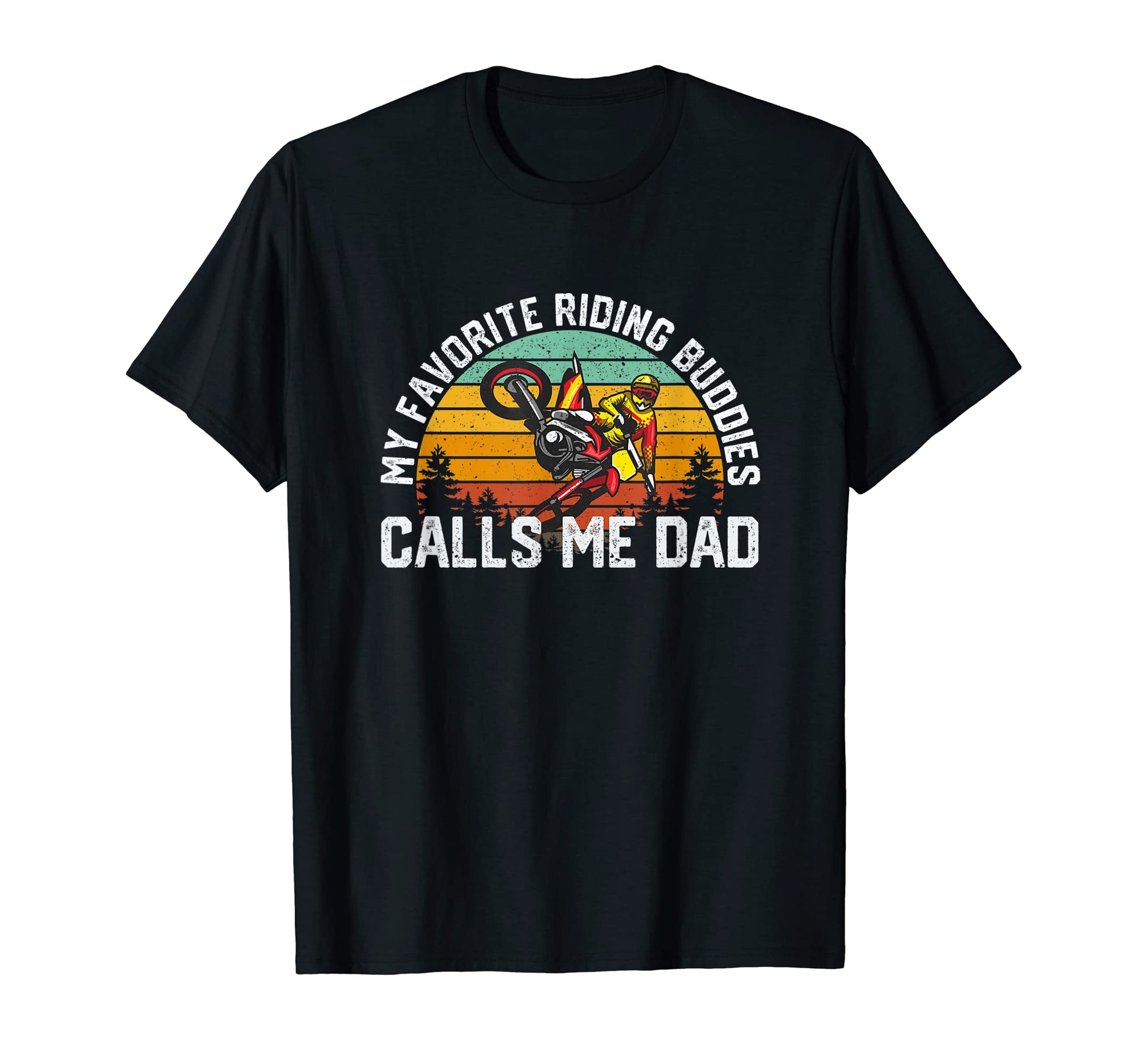 Mens My Favorite Riding Buddy Call T-Shirt - Aesthetic Graphic for Adults - T-Shirt, Sweatshirt, Hoodie